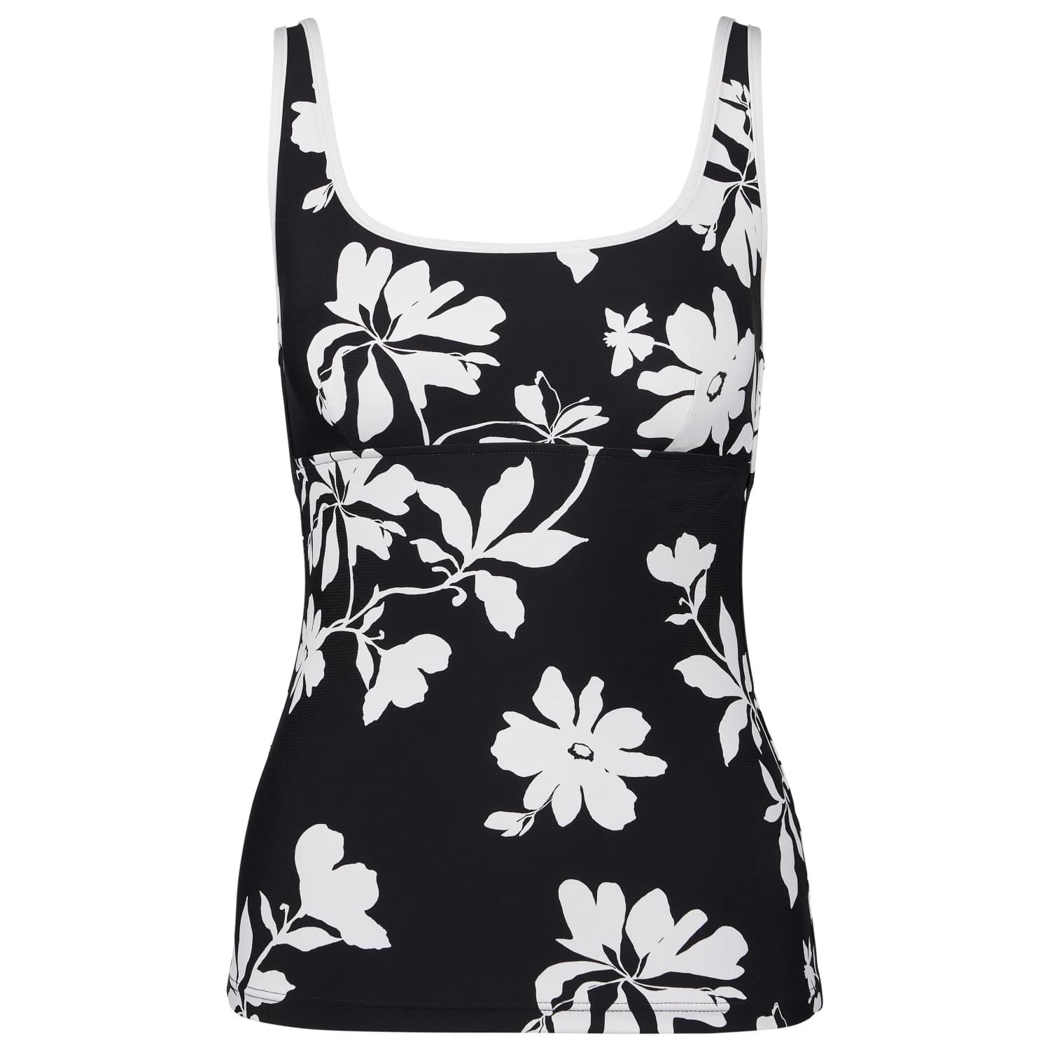 Дамски танкиен (бански) Seafolly Mayflower Square Neck Tankini - Black
