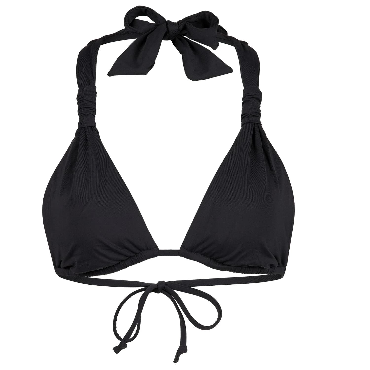 Дамско бикини горнище Seafolly Seafolly Collective Multi Fit Longline Tri Bikini top - Black