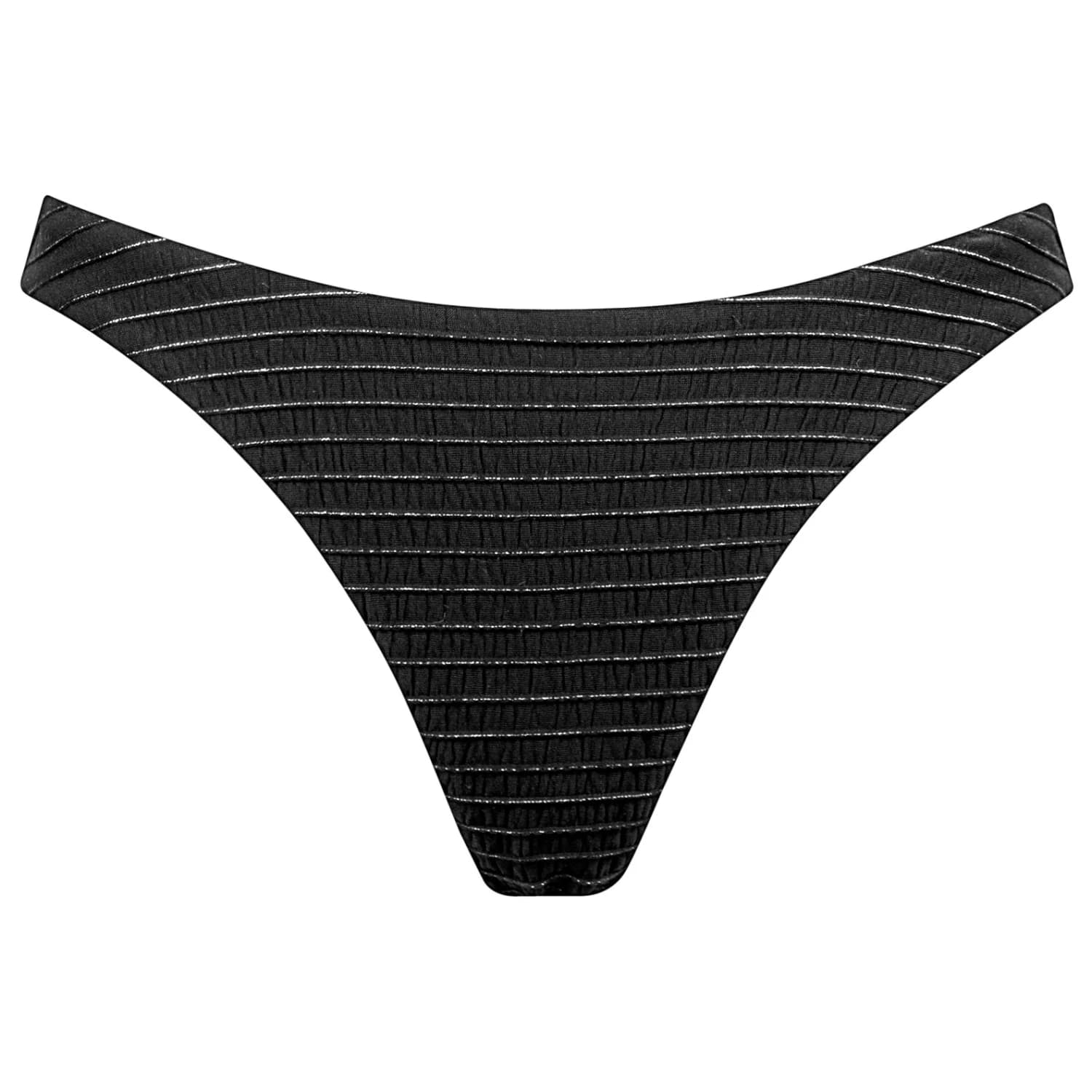 Дамско бикини долнище Watercult Women's Afterlight Bikini Bottoms No. 689 Bikini bottom - Black / Silver