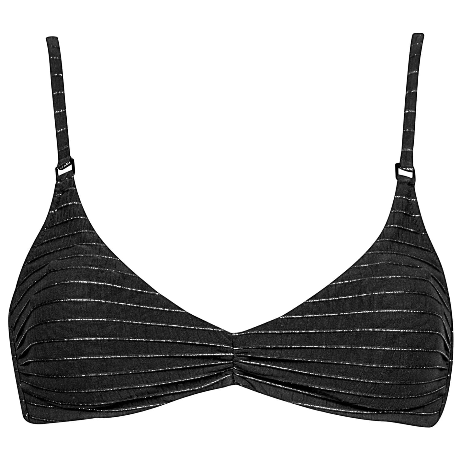 Дамско бикини горнище Watercult Women's Afterlight Bikini Top No. 7110 Bikini top - Black / Silver