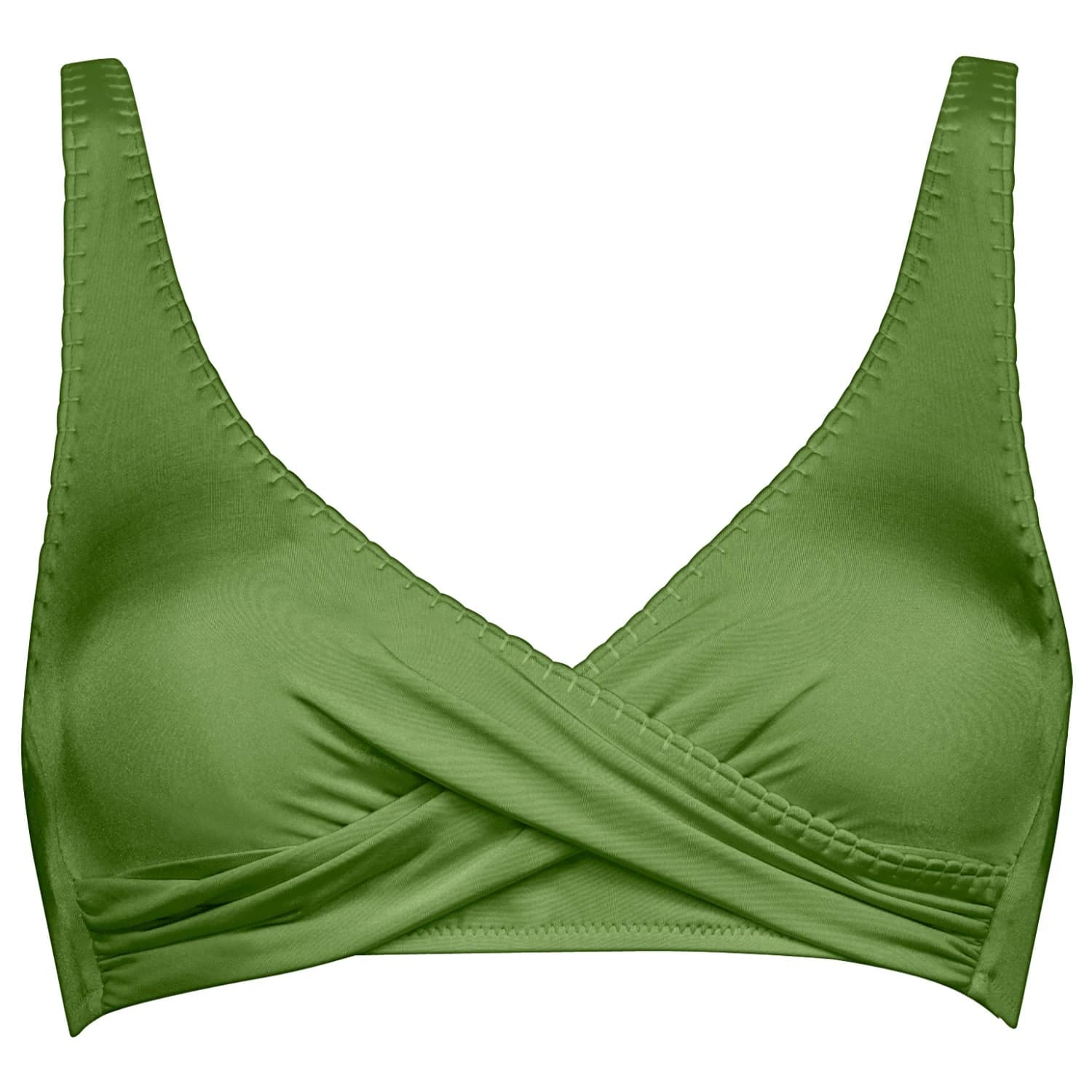Дамско бикини горнище Watercult Women's Crafted Essentials Bikini Top No. 7331 Bikini top - Sea Kelp