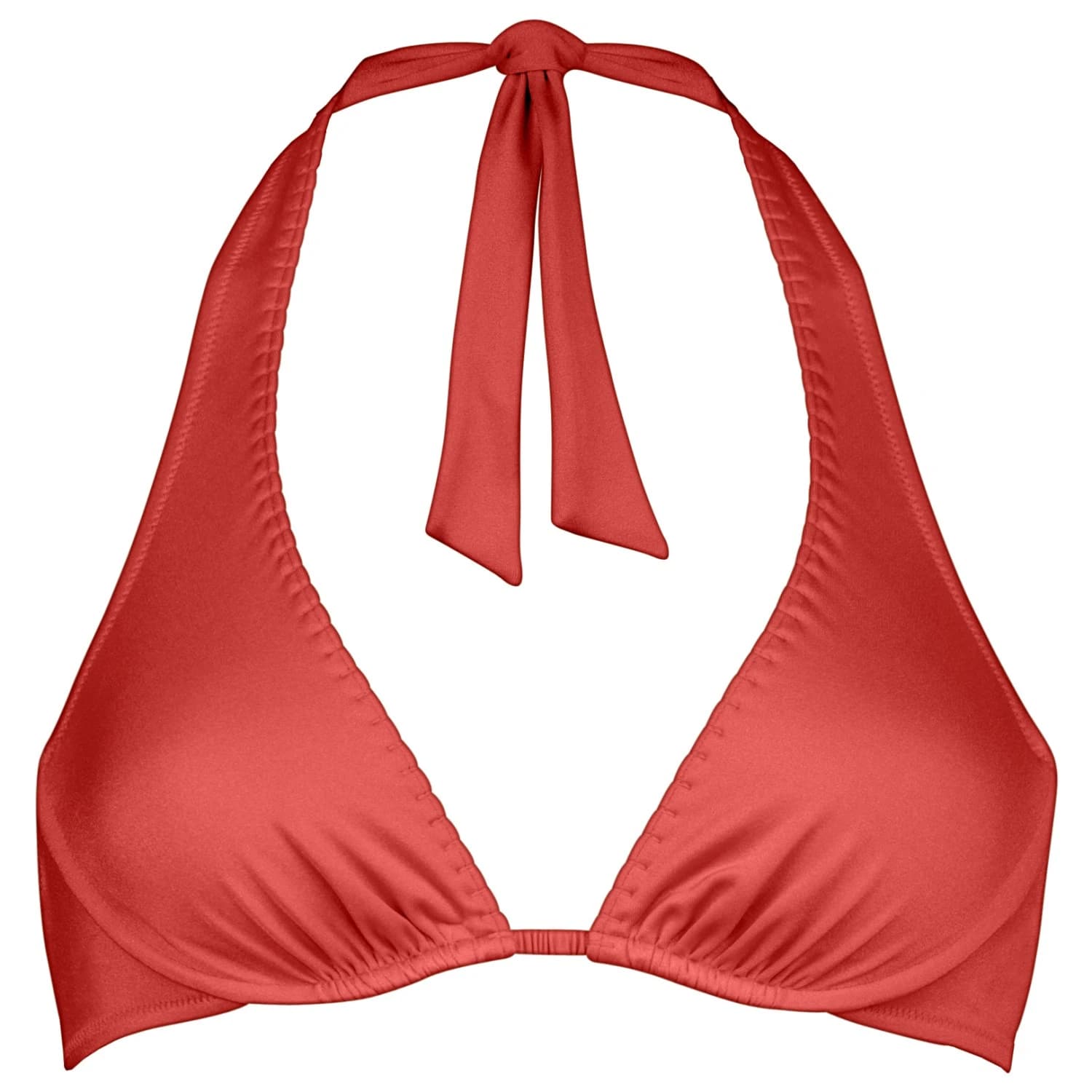 Дамско бикини горнище Watercult Women's Crafted Essentials Bikini Top No. 7401 Bikini top - Crimson Dusk