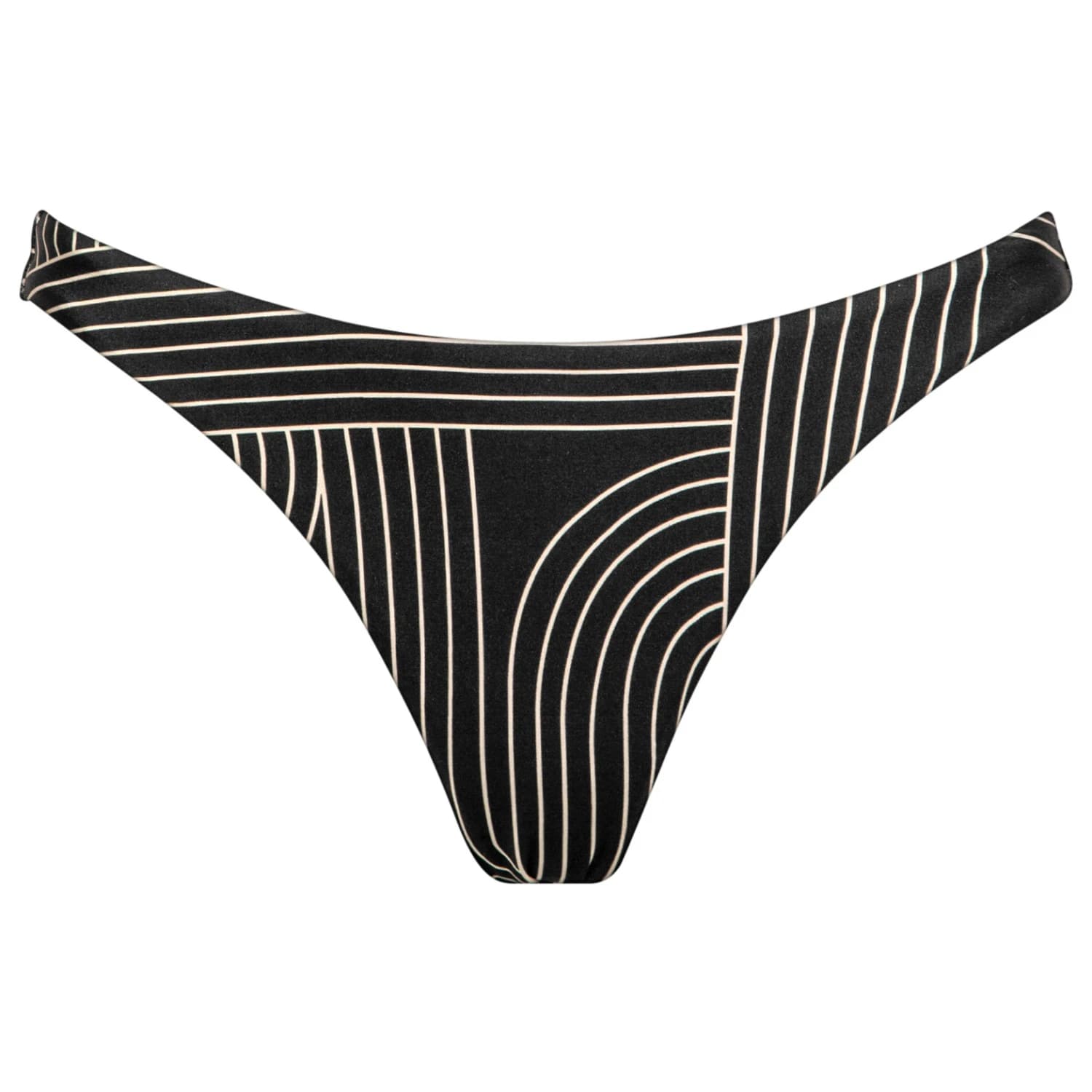 Дамско бикини долнище Watercult Women's Line Set Bikini Bottoms No. 689 Bikini bottom - Black / Tofu