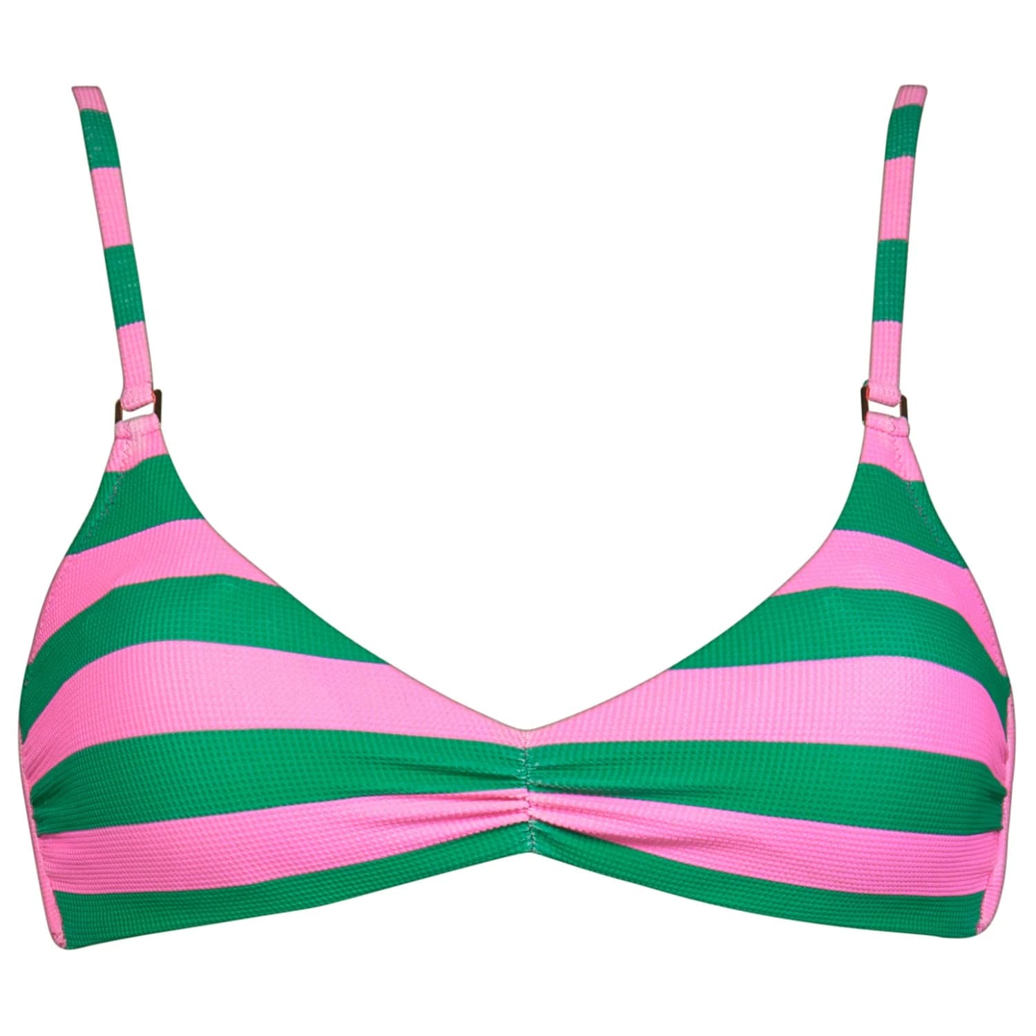Бикини горнище Watercult Women's Stripe Energy Bikini Top No. 7110 Bikini top - Pink / Green