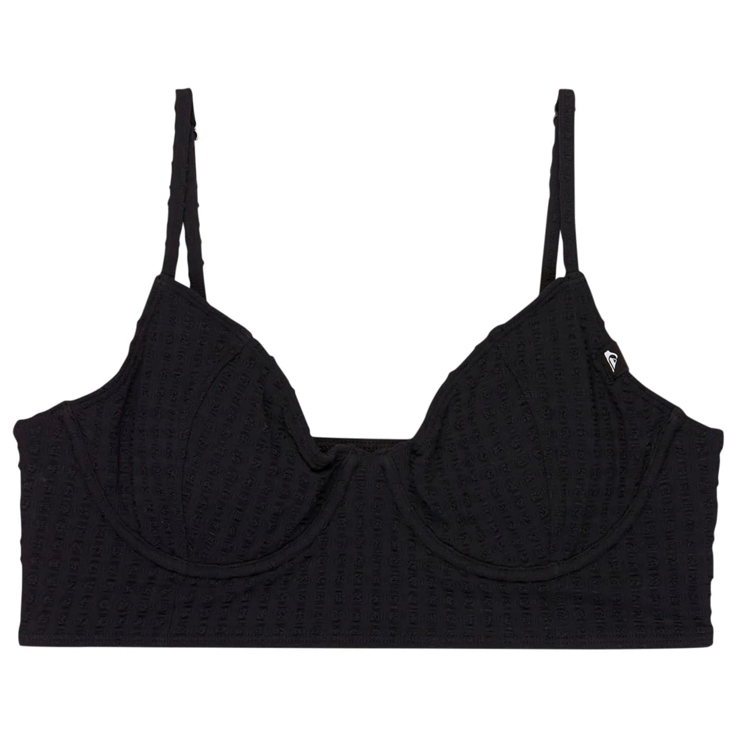 Дамско бикини горнище Quiksilver Women's Melly Top Bikini top - Black