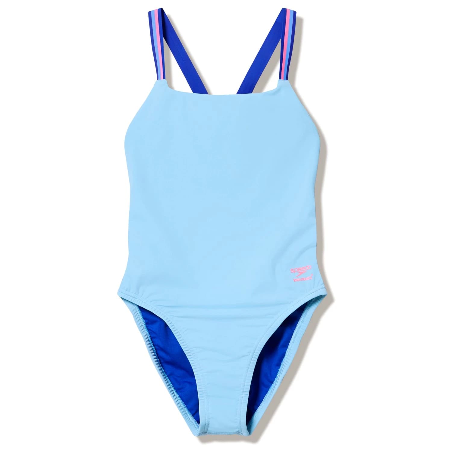 Дамски бански костюм Speedo Women's Female Solid Comfort V-Back Swimsuit - Cruise