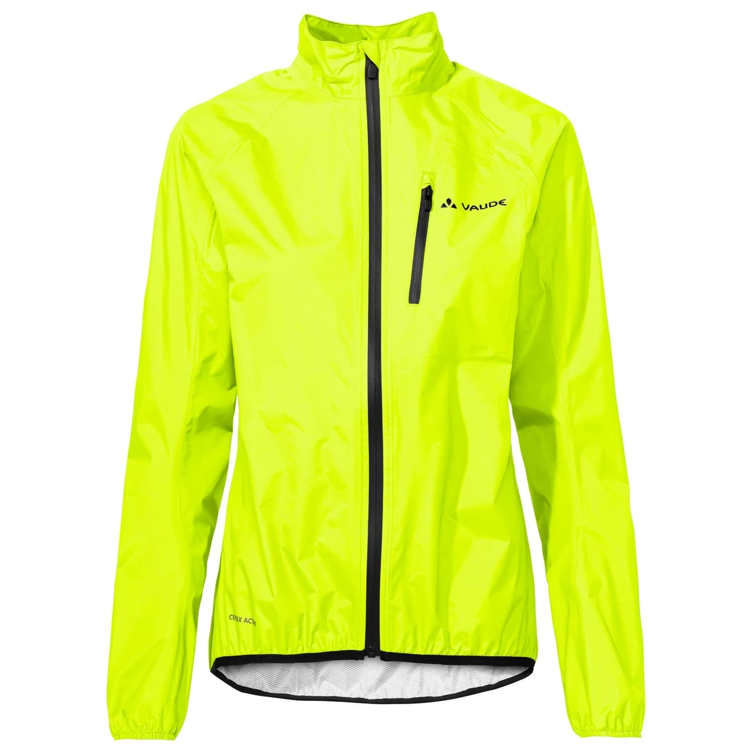 Дамско водоустойчиво яке за колоездене Vaude Women's Drop Jacket III Cycling jacket - Neon Yellow / Neon Yellow