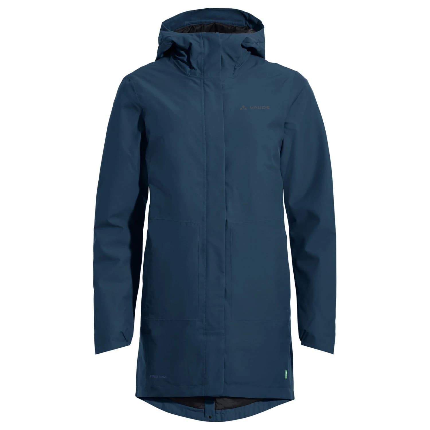 Термо яке за колоездене Vaude Women's Cyclist Padded Parka II Cycling jacket - Dark Sea