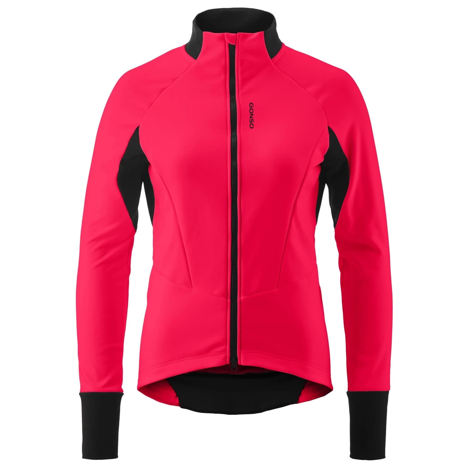 Дамско термо яке за колоездене Gonso Women's Road Jacket Softshell Cycling jacket - Diva Pink
