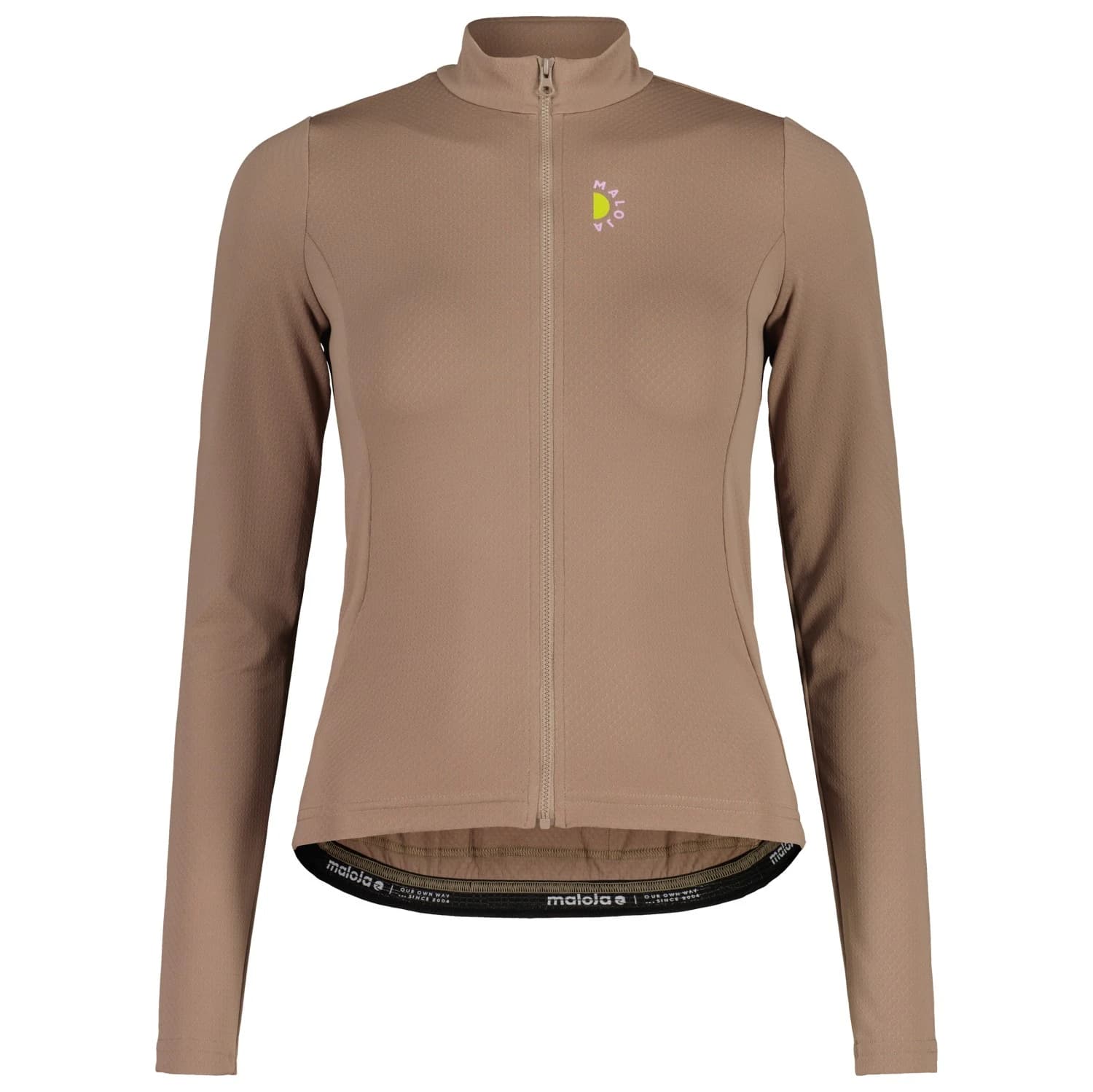 Дамско ветрозащитно яке за колоездене Maloja Women's OschenikM. Cycling jacket - Dark Gravel