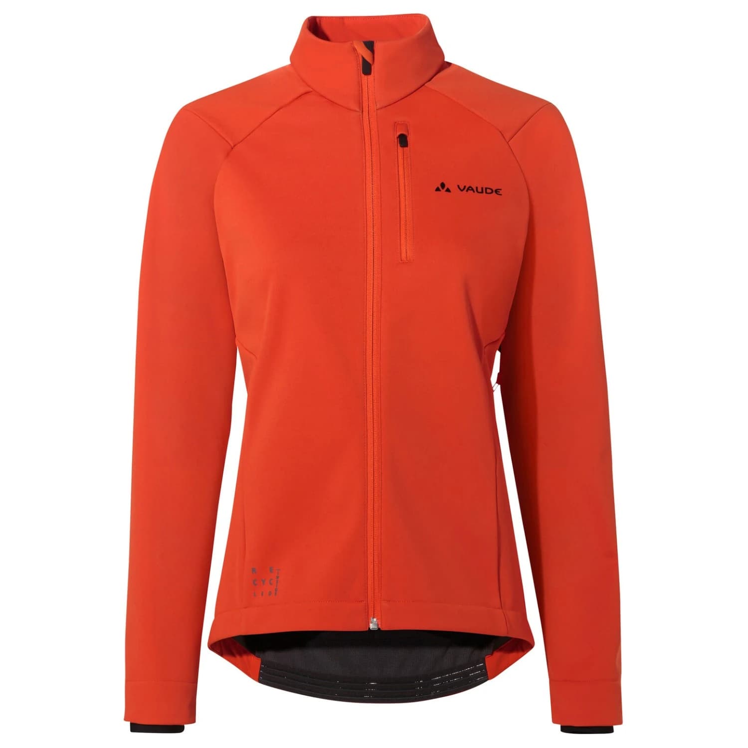 Дамско ветрозащитно яке за колоездене Vaude Women's Posta Softshell Jacket II Cycling jacket - Glowing Red