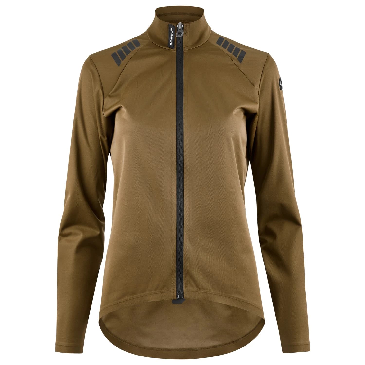 Дамско водоустойчиво яке за колоездене ASSOS Women's Uma GT Shell Jacket S11 Cycling jacket - Bronze Ash
