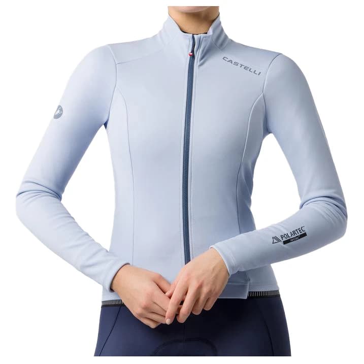 Дамско ветрозащитно яке за колоездене Castelli Women's Espresso 2 Jacket Cycling jacket - Steel Fade