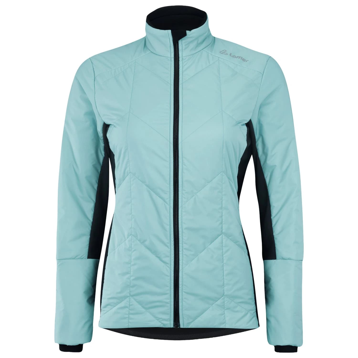 Дамско термо яке за колоездене Löffler Women's Bike Iso-Jacket PL60 Cycling jacket - Silverblue