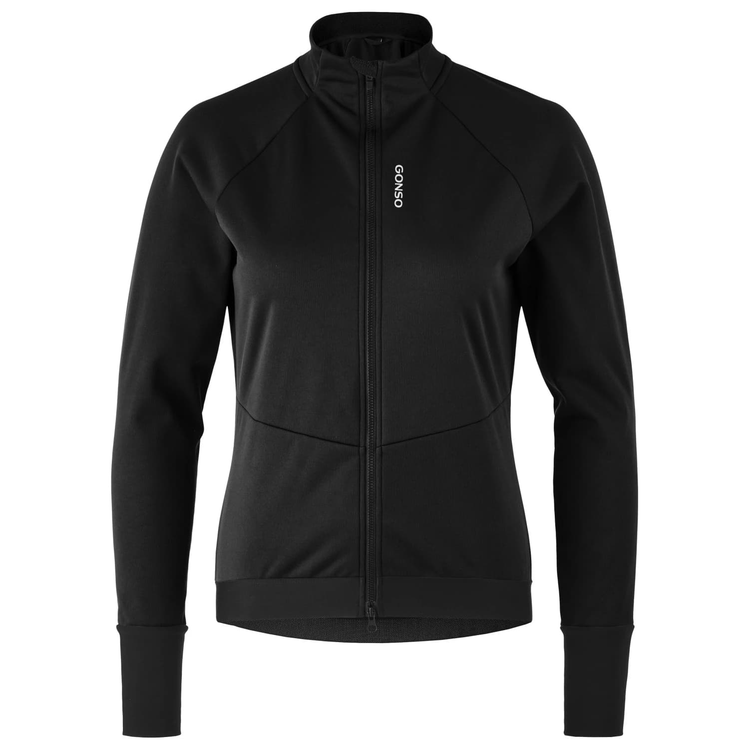 Дамско ветрозащитно яке за колоездене Gonso Women's Road Jacket Softshell Cycling jacket - Black