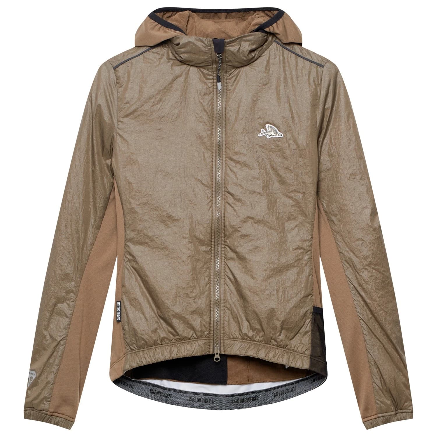 Дамско термо яке за колоездене CAFÉ DU CYCLISTE Women's Lise Cycling jacket - Carob