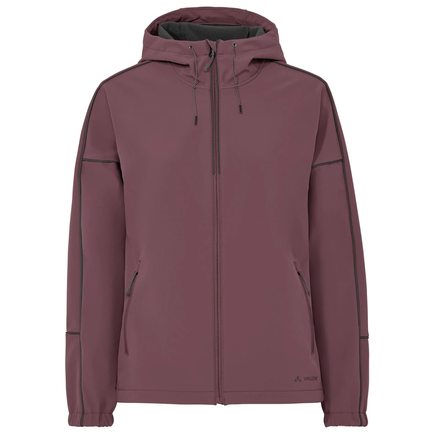 Ветрозащитно яке за колоездене Vaude Women's Cyclist Softshell Jacket Cycling jacket - Ruby Dusk