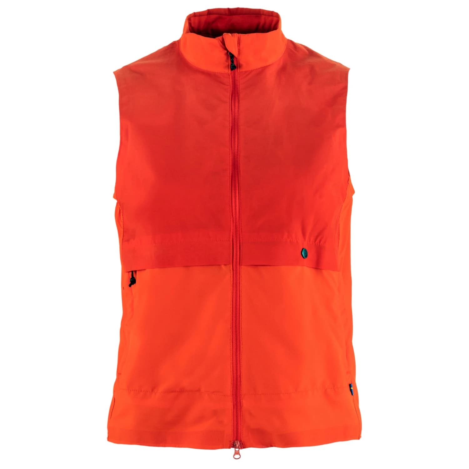 Дамски ветрозащитен елек Fjällräven Women's Hoja Adventure Vest Windproof vest - Flame Orange