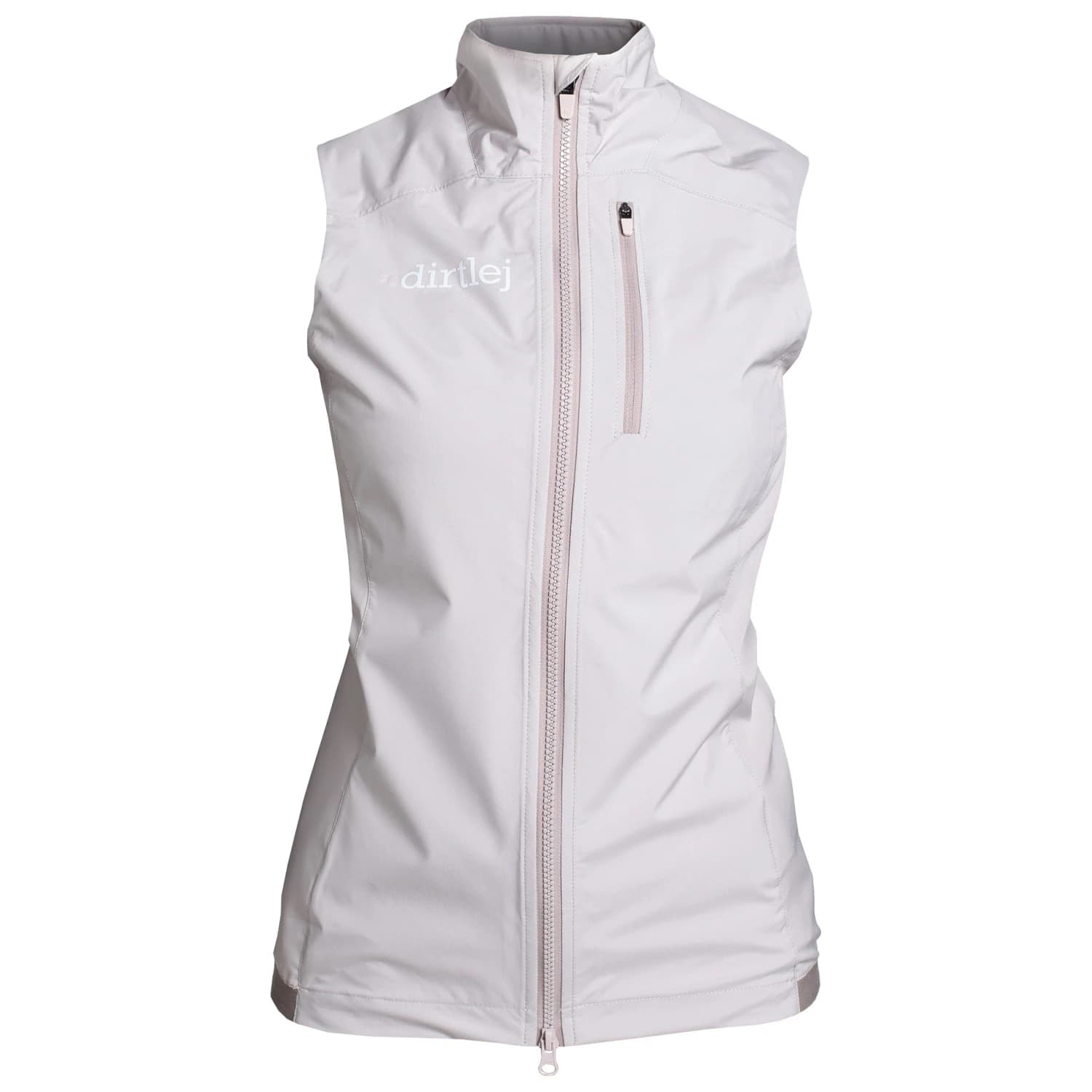 Дамски елек за колоездене dirtlej Women's Vest Cycling vest - Powder