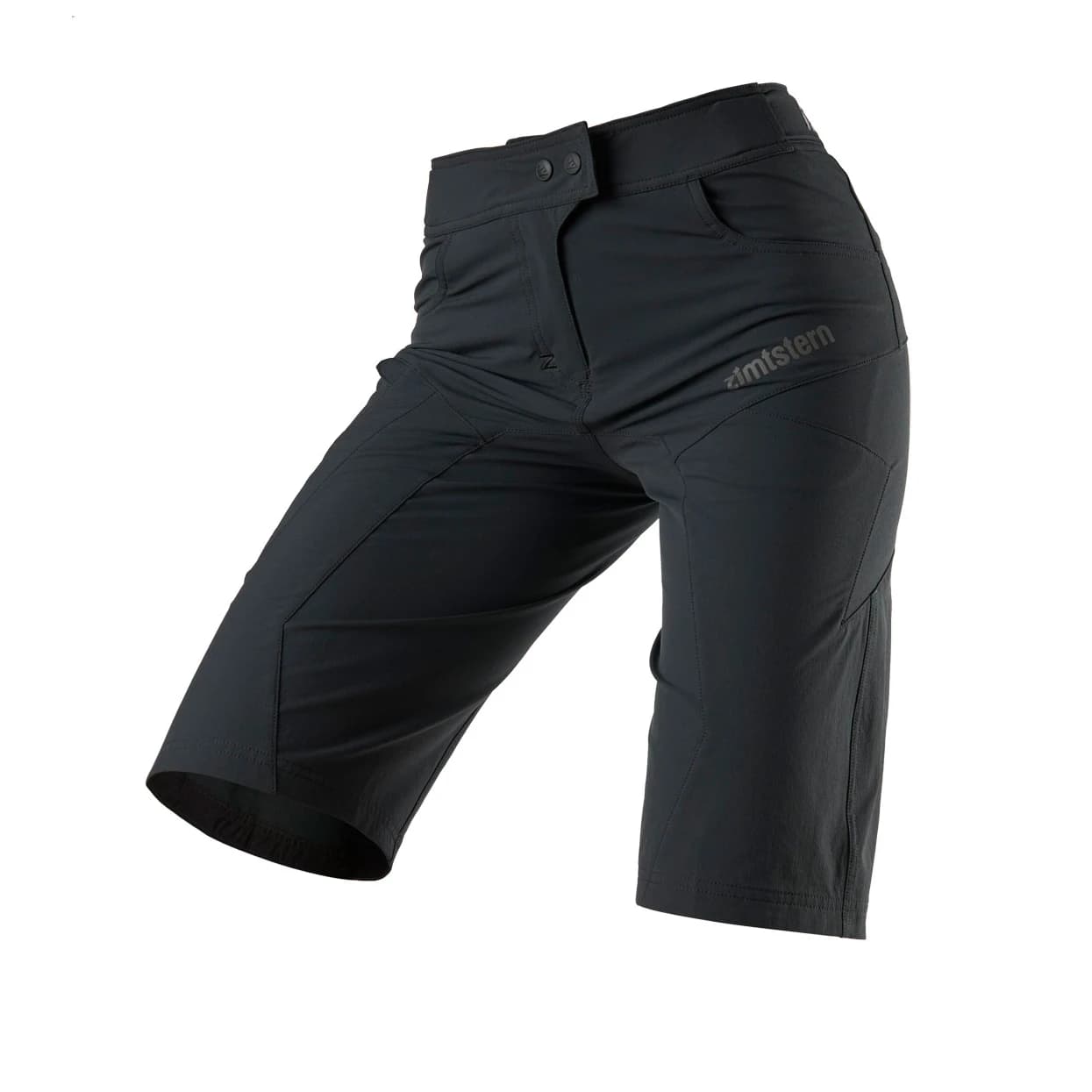 Дамски шорти за колоездене Zimtstern Women's Taila Evo Short Cycling bottoms - Pirate Black / Pirate Black
