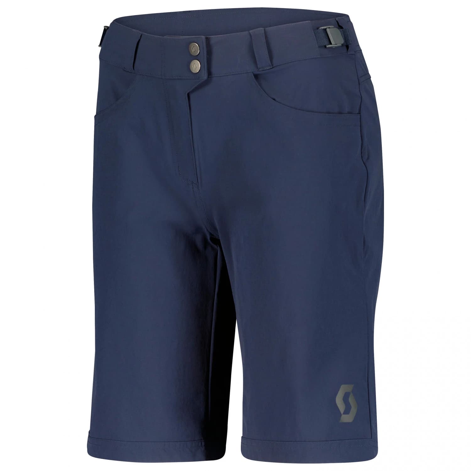 Дамски шорти за колоездене Scott Women's Shorts Trail Flow with Pad Cycling bottoms - Dark Blue