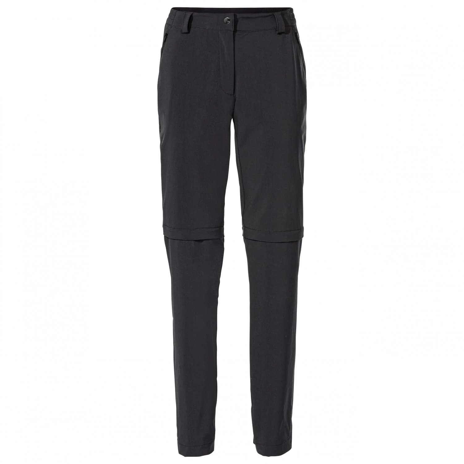 Дамски дълъг панталон за колоездене Vaude Women's Yaras Zip Off Pants Cycling bottoms - Black
