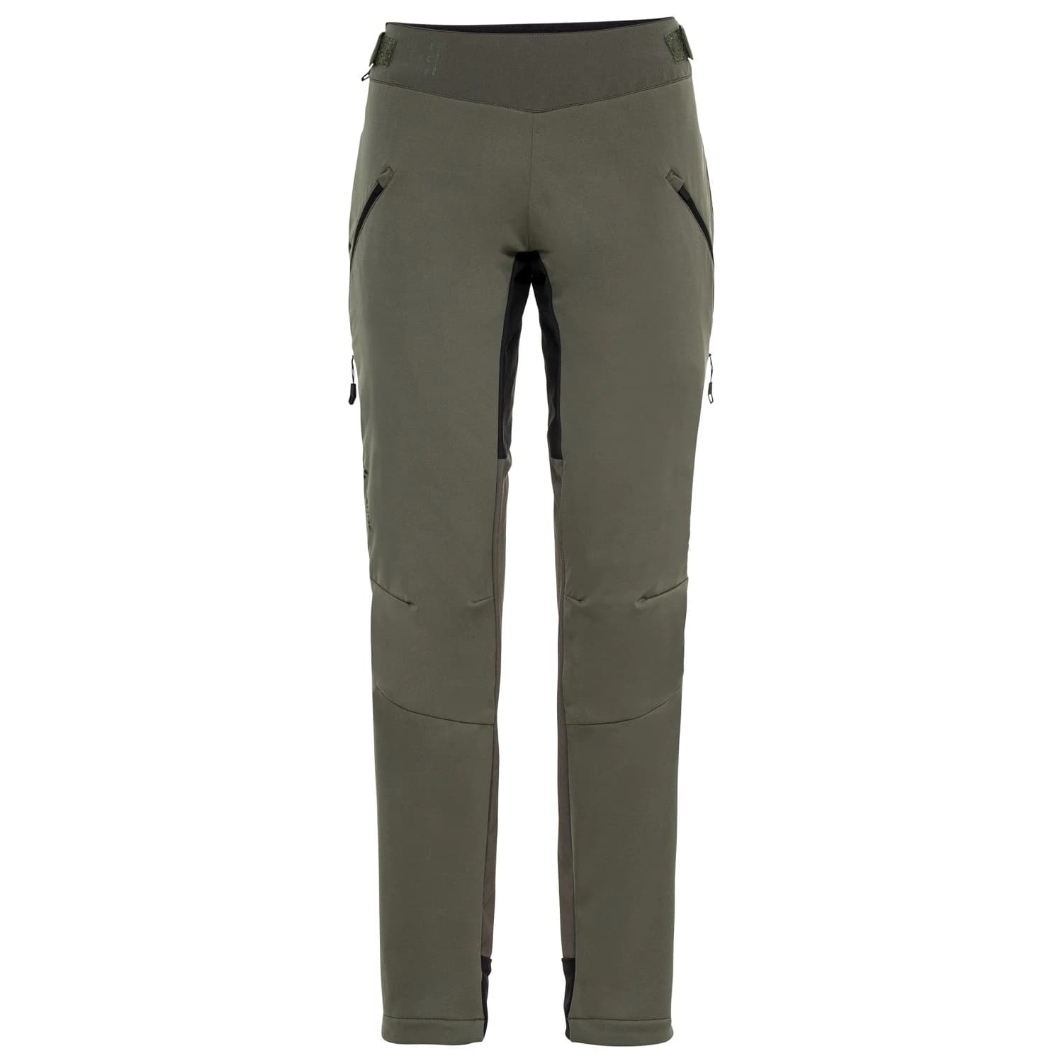 Дамски дълъг панталон за колоездене Vaude Women's Minaki Pants Cycling bottoms - Khaki
