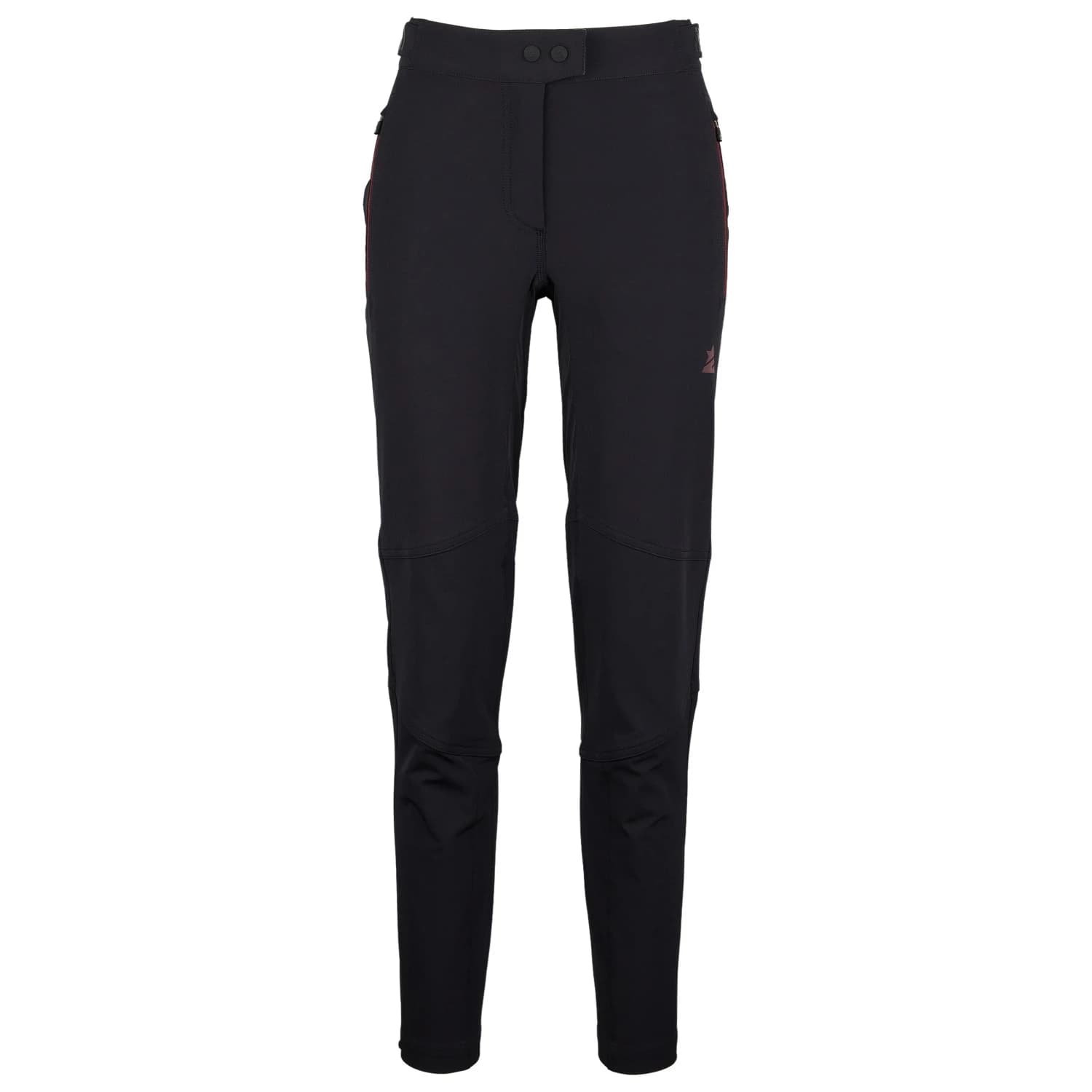Дамски дълъг панталон за колоездене Zimtstern Women's Shredz MTB Pants Cycling bottoms - Pirate Black / Pirate Black