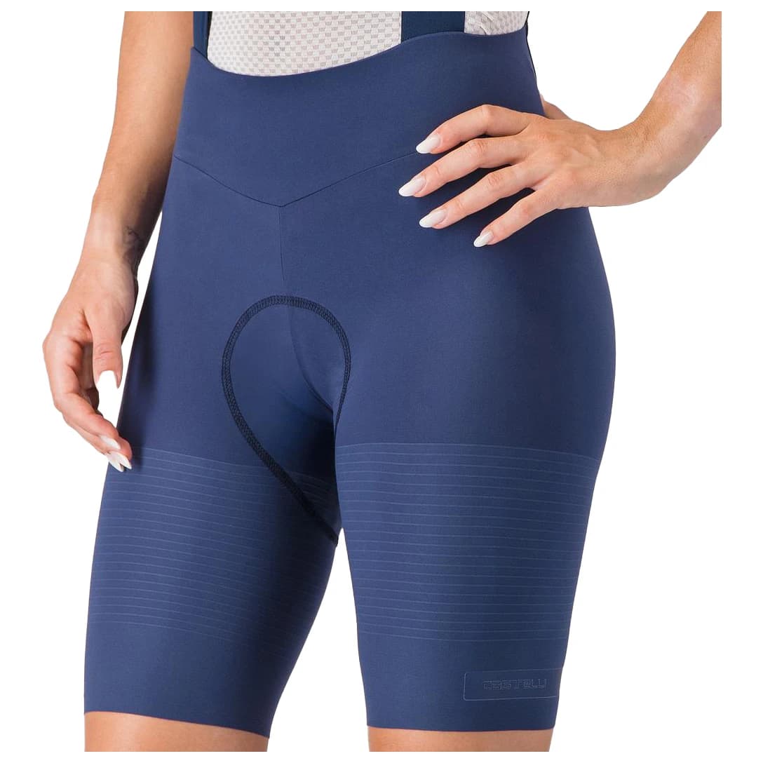 Дамски клин за колоездене Castelli Women's Premio Evo DT Bibshort Cycling bottoms - Belgian Blue