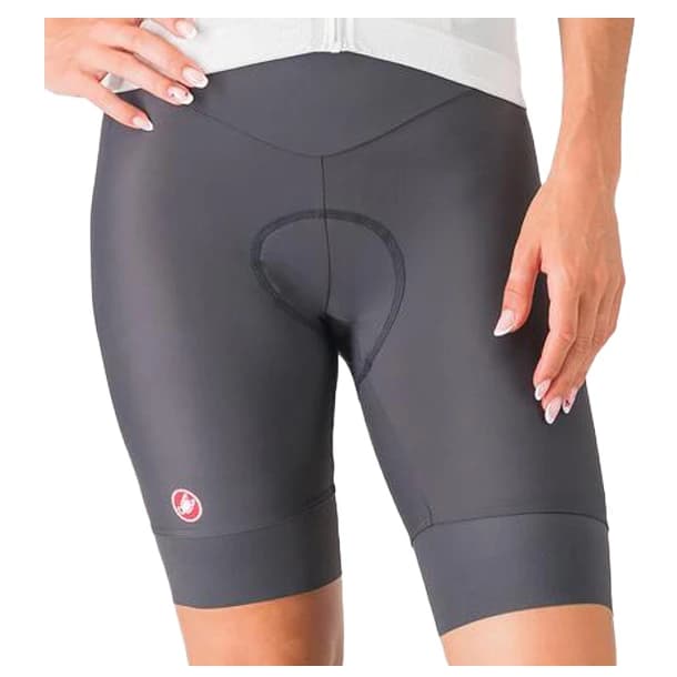 Дамски шорти за колоездене Castelli Women's Prima 2 Short Cycling bottoms - Dark Grey / Pool Blue