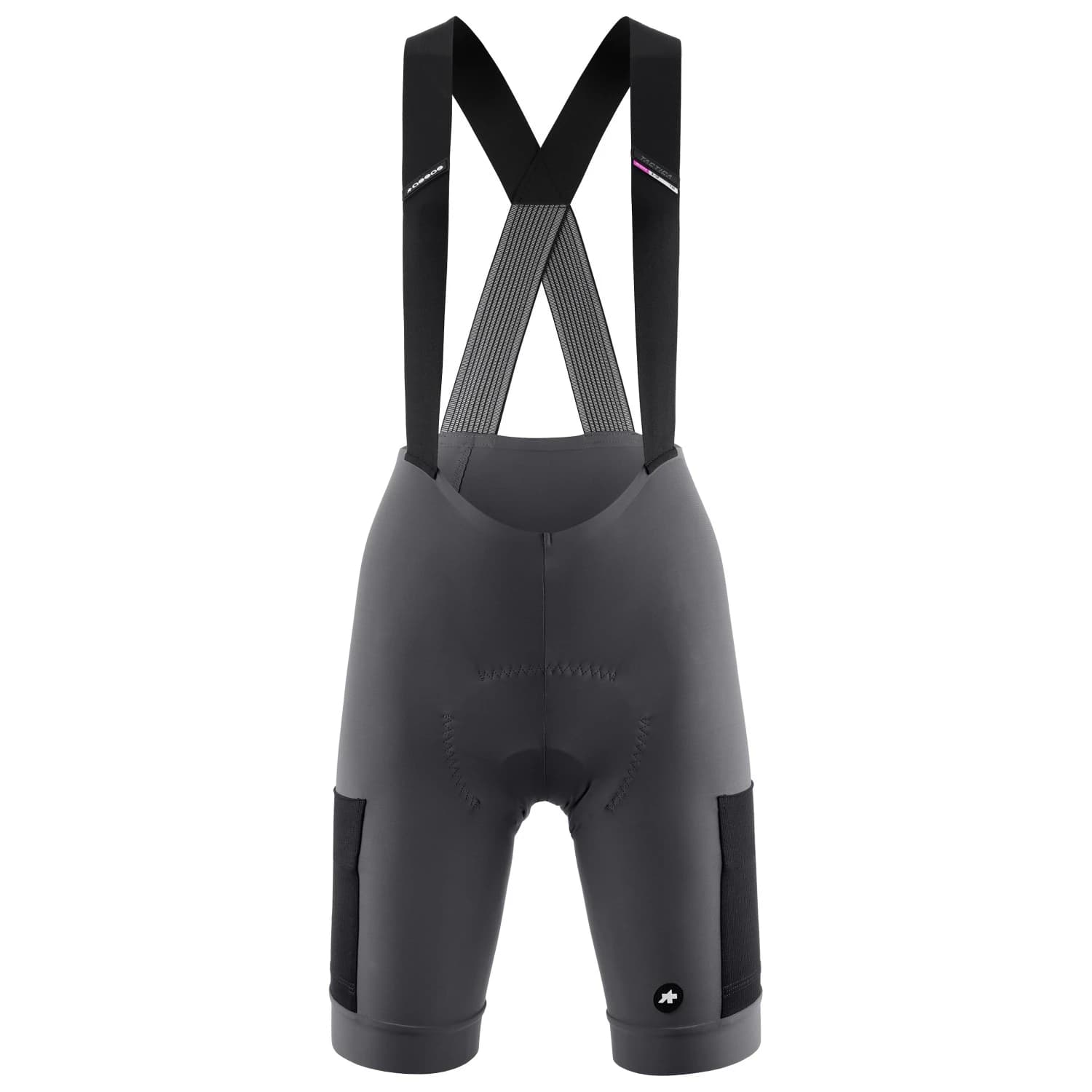 Дамски клин за колоездене ASSOS Women's Tactica Bib Shorts T5 Cycling bottoms - Robust Grey
