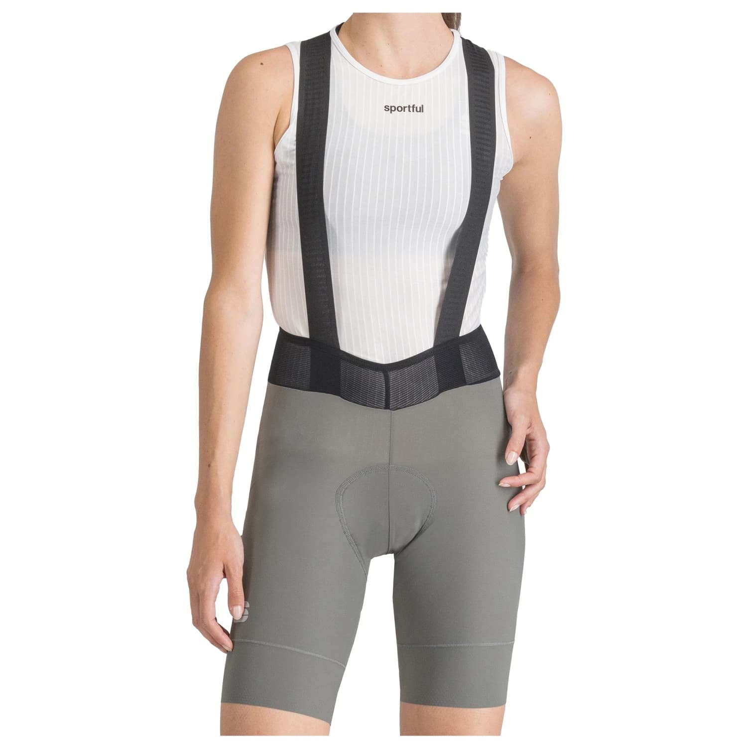 Дамски клин за колоездене Sportful Women's SRK Bibshort Cycling bottoms - Gun Metal