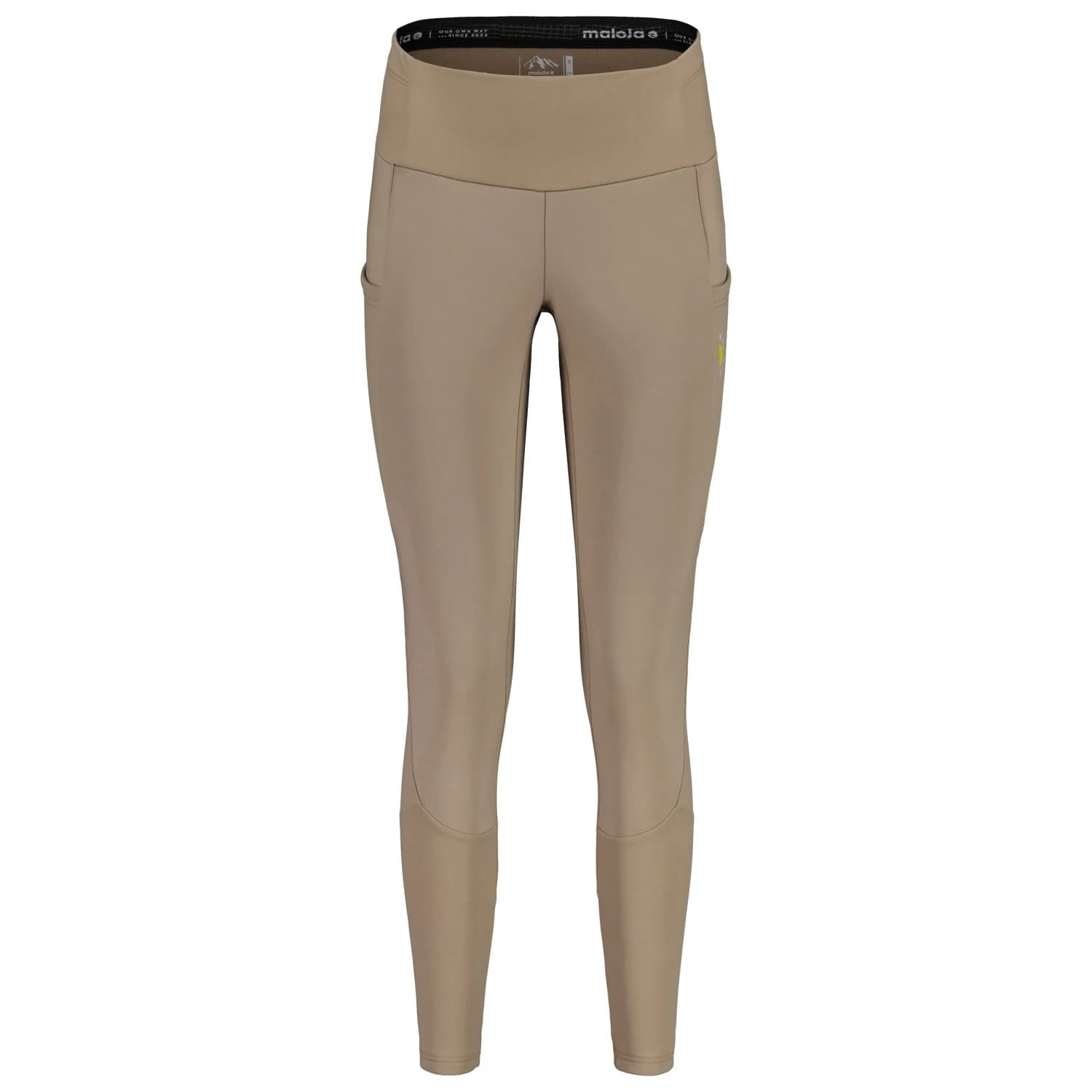 Дамски дълъг панталон за колоездене Maloja Women's TolucaM. Cycling bottoms - Dark Gravel