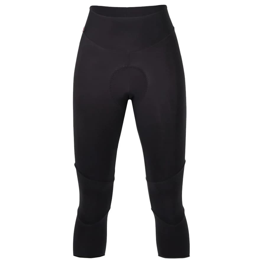 Дамски 3/4 панталон за колоездене Santini Women's Kickoff 3/4 Bib Shorts Cycling bottoms - Nero