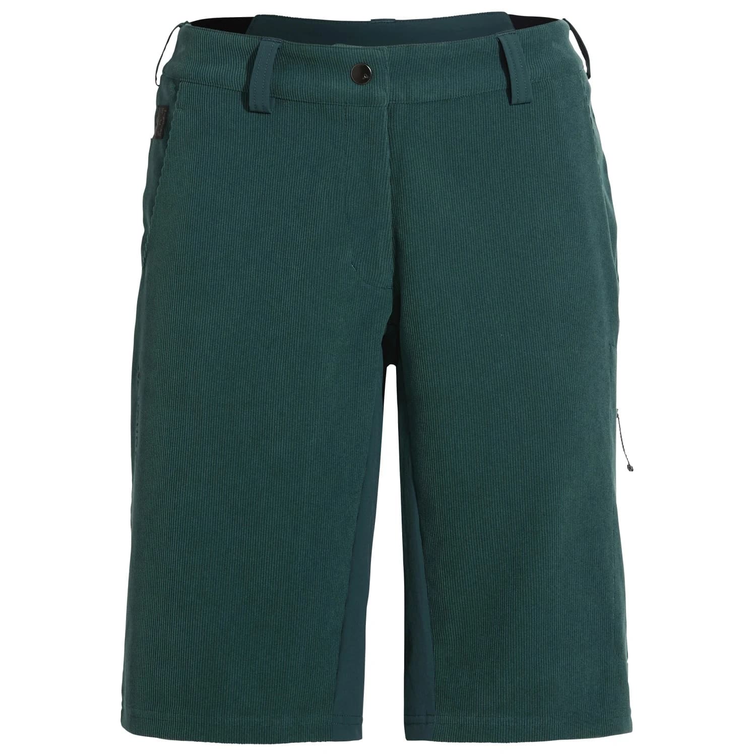 Дамски шорти за колоездене Vaude Women's Loamer Base Cord Shorts Cycling bottoms - Deep Pond