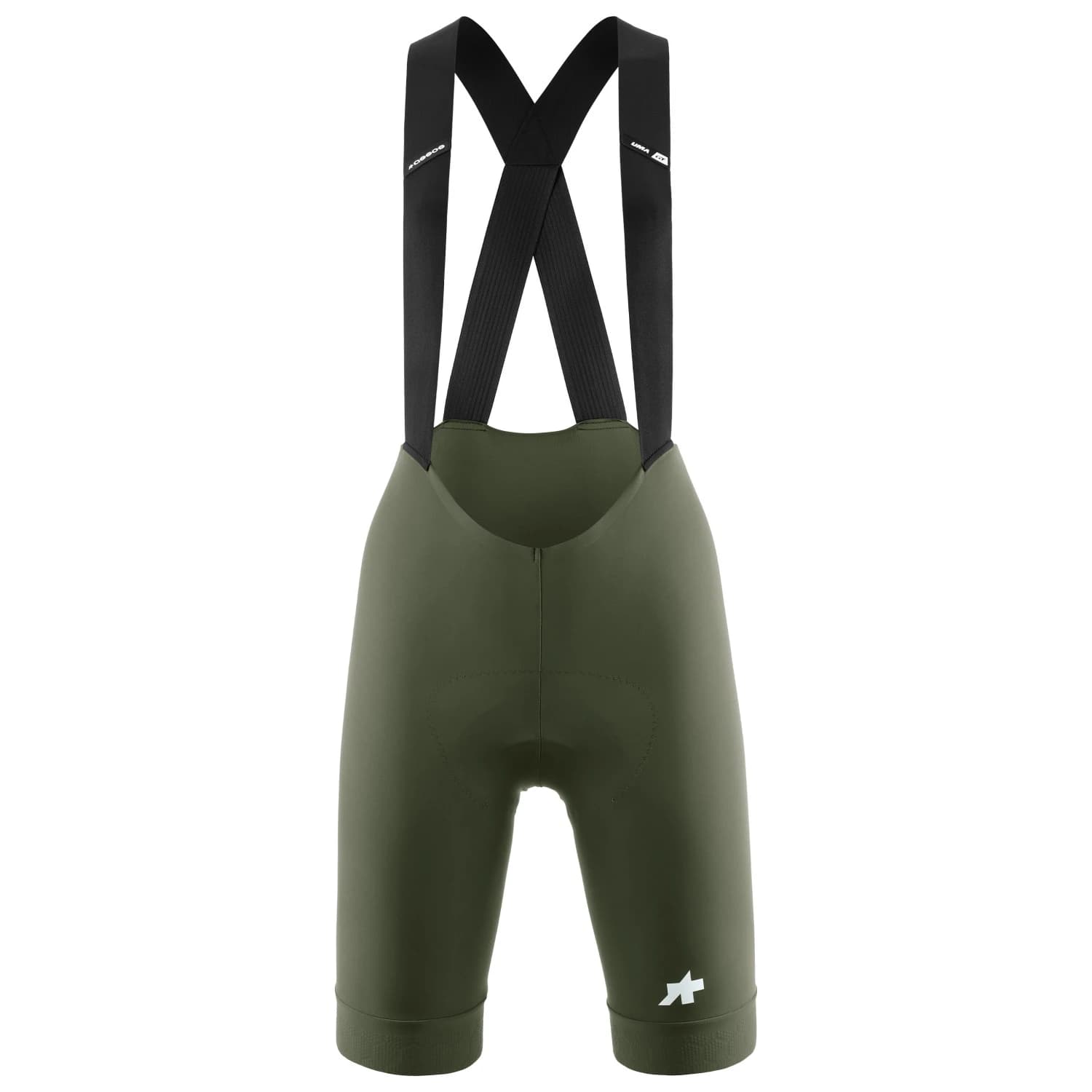 Дамски клин за колоездене ASSOS Women's Uma GT Bib Shorts S11 Cycling bottoms - Moss Green