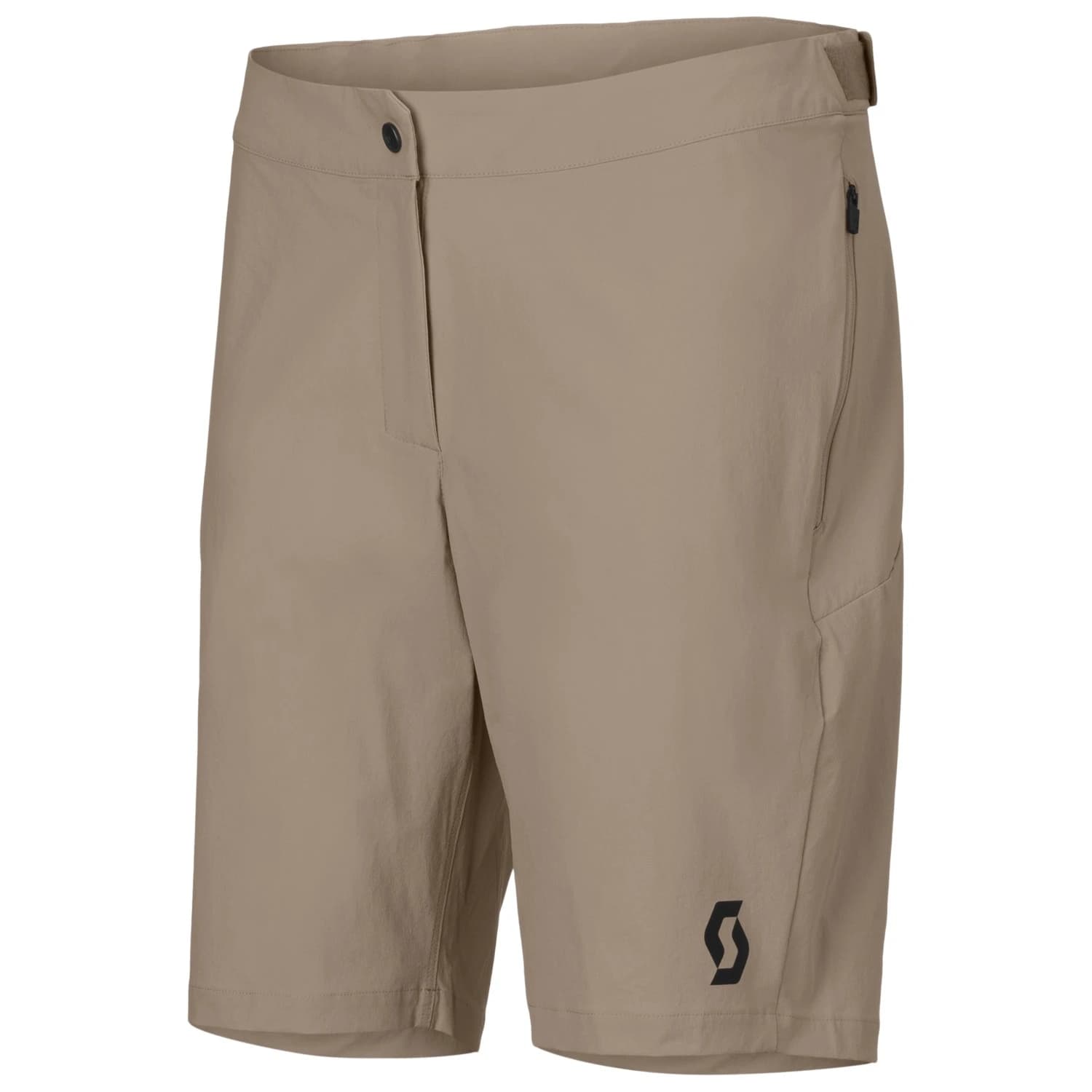 Дамски шорти за колоездене Scott Women's Shorts Vertic Lt with Pad Cycling bottoms - Toast Beige