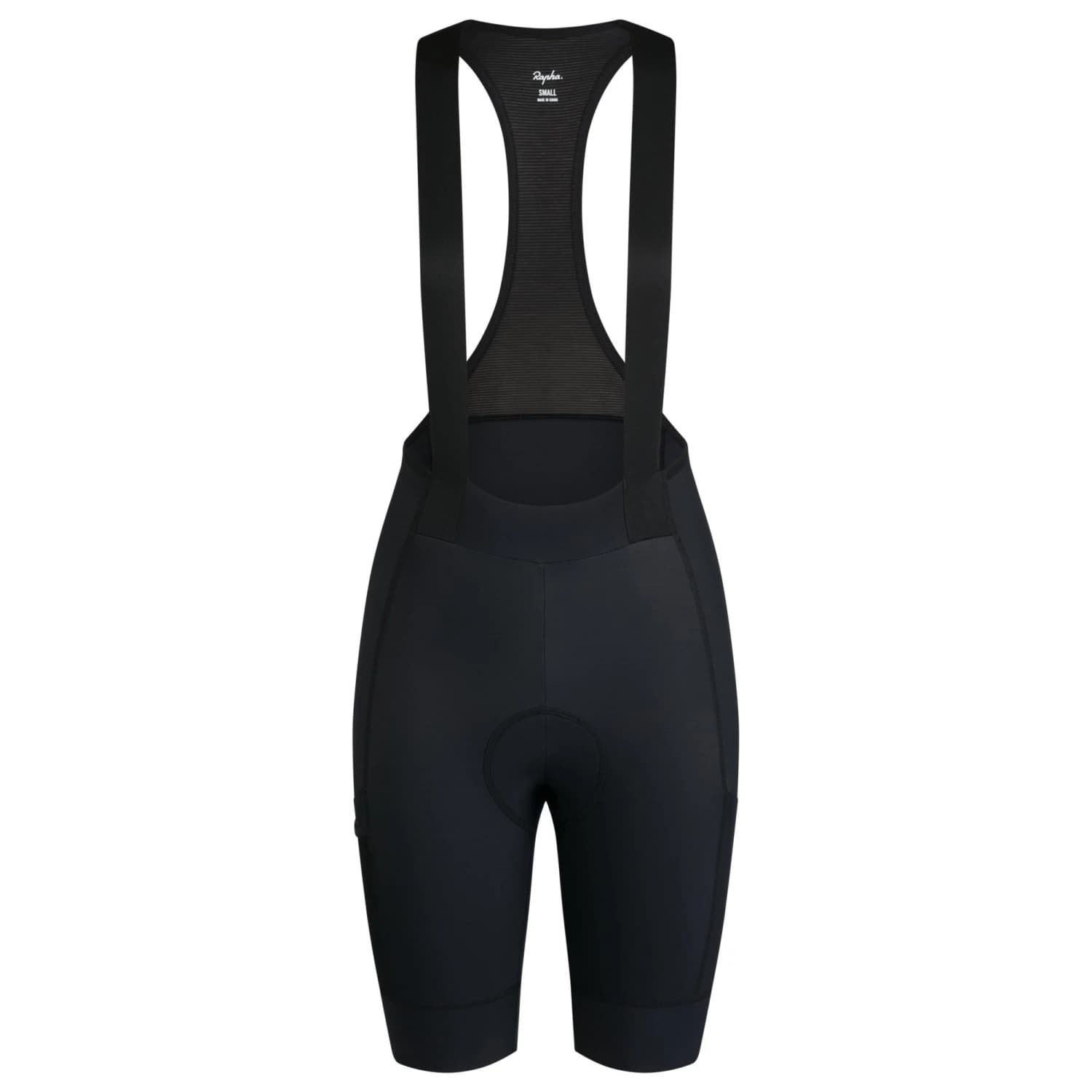 Дамски клин за колоездене Rapha Women's Brevet Element Cargo Bib Shorts Cycling bottoms - Black / White