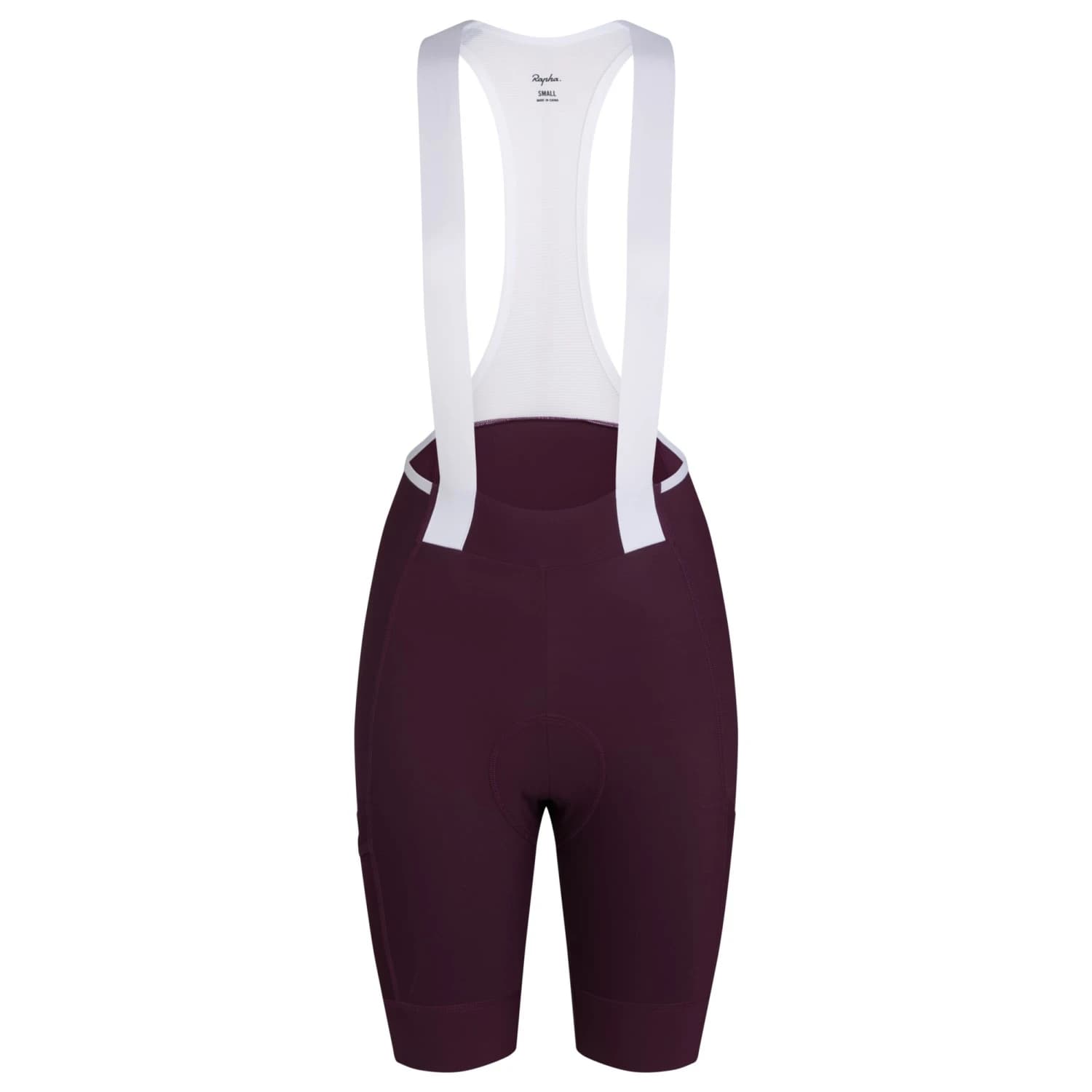 Дамски клин за колоездене Rapha Women's Brevet Element Cargo Bib Shorts Cycling bottoms - Plum / White