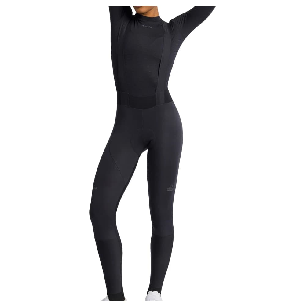 Клин за колоездене Sportful Women's Deepwinter Bibtight Cycling bottoms - Black