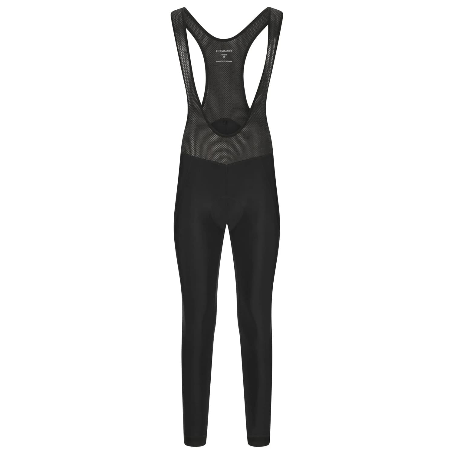 Дамски дълъг панталон за колоездене Endurance Women's Jayne V2 Long Thermal WB Cycling Bib Cycling bottoms - Black
