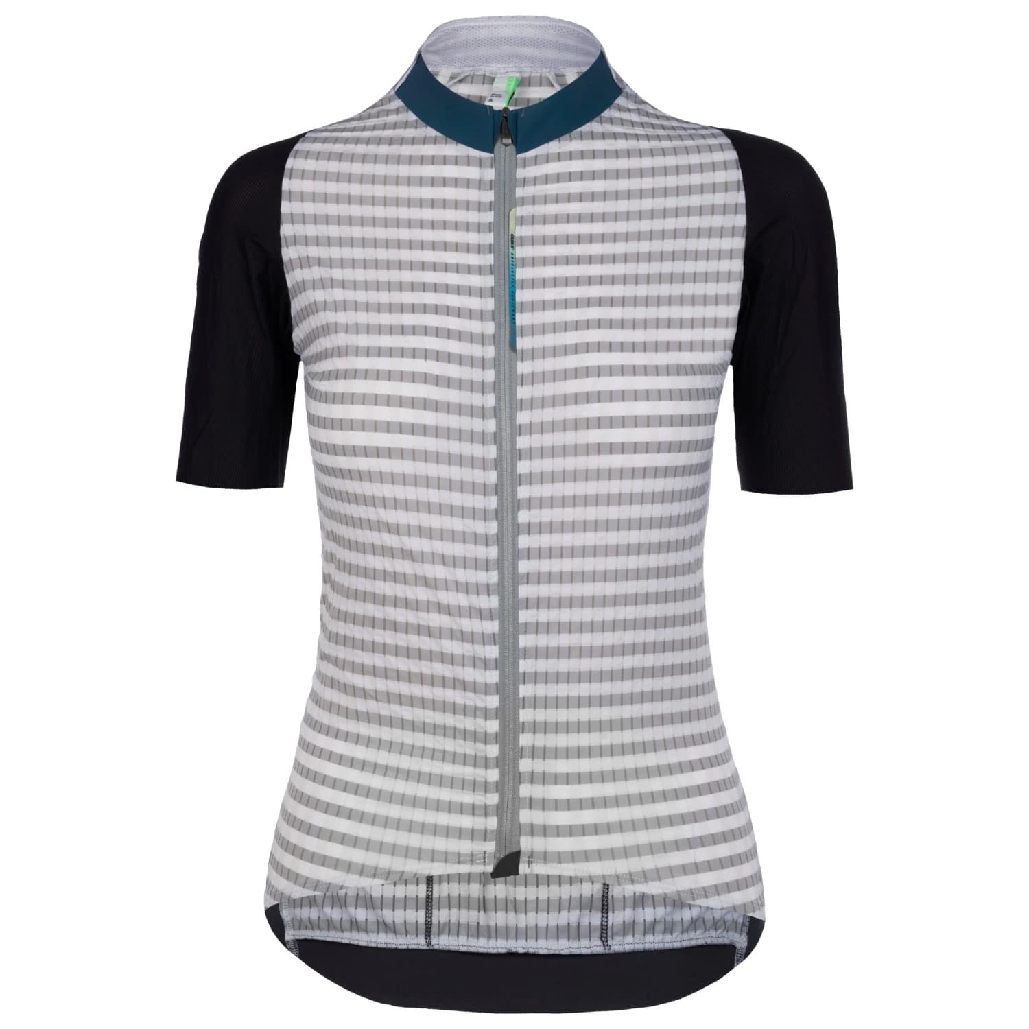 Дамски потник за колоездене Q36.5 Women's Jersey sleeveless L1 Pinstripe Cycling singlet - White