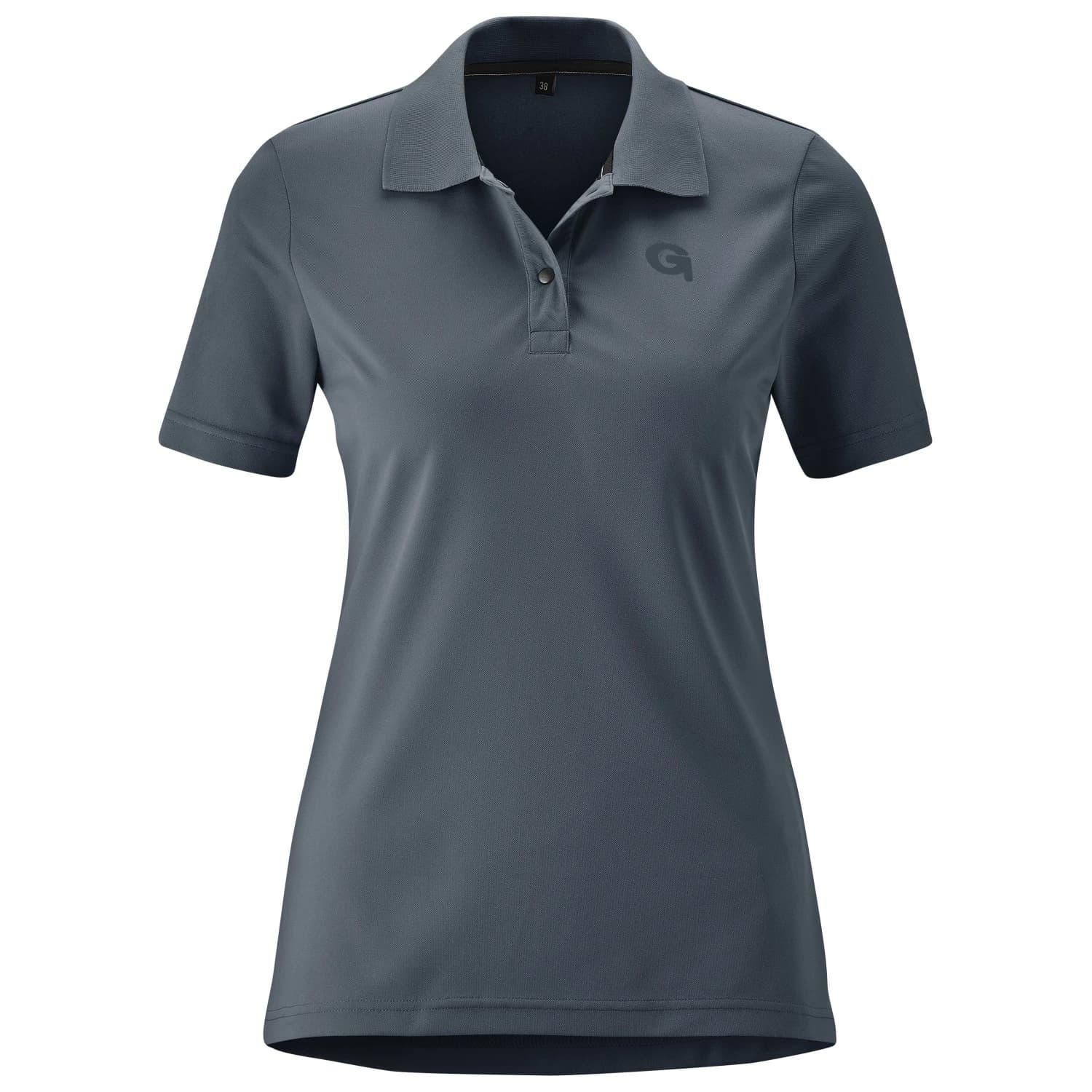 Дамска фланелка с къс ръкав за колоездене Gonso Women's Essential Poloshirt Cycling jersey - Outerspace