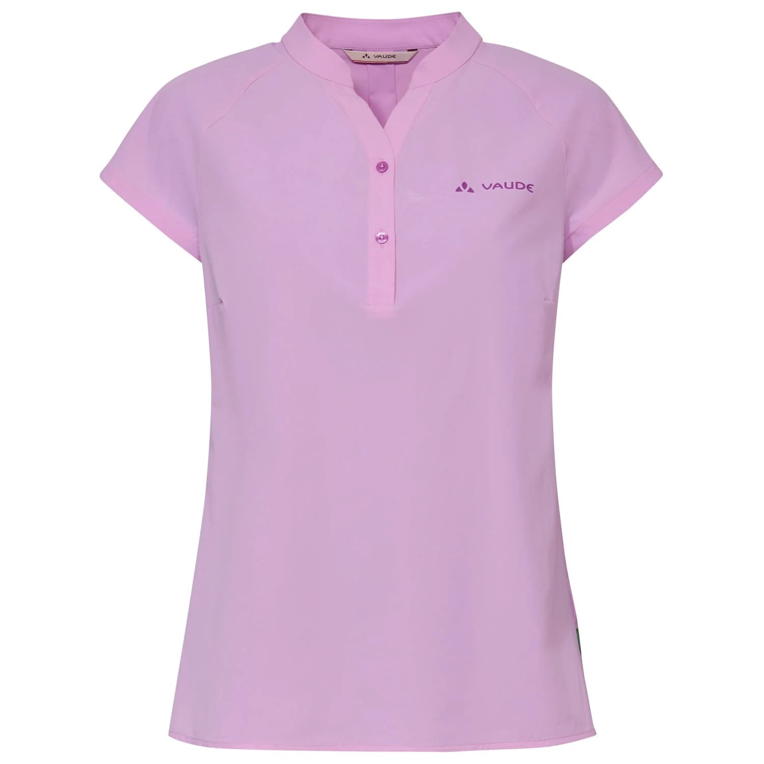 Дамска фланелка с къс ръкав за колоездене Vaude Women's Yaras SL Shirt II Cycling jersey - Raspberry