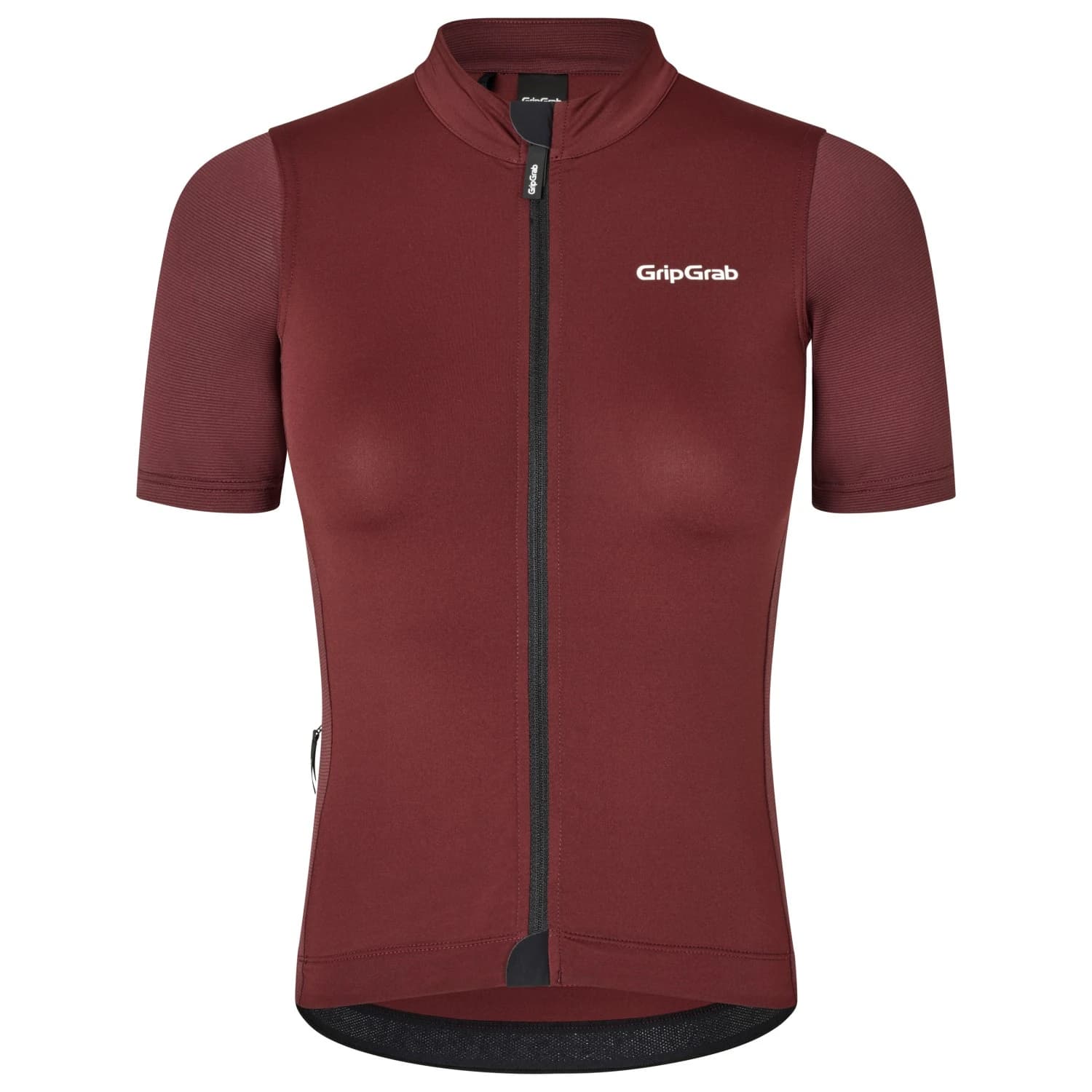Дамска фланелка с къс ръкав за колоездене GripGrab Women's Ride S/S Jersey Cycling jersey - Dark Red
