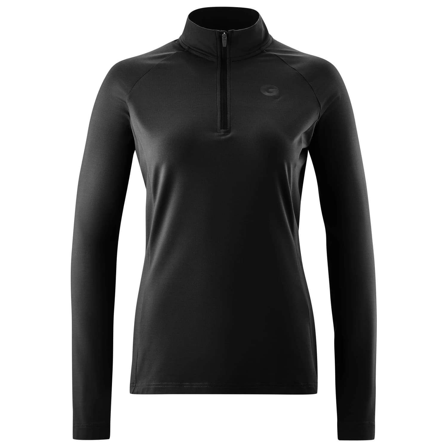 Дамска фланелка с дълъг ръкав за колоездене Gonso Women's Essential Jersey L/S Cycling jersey - Black