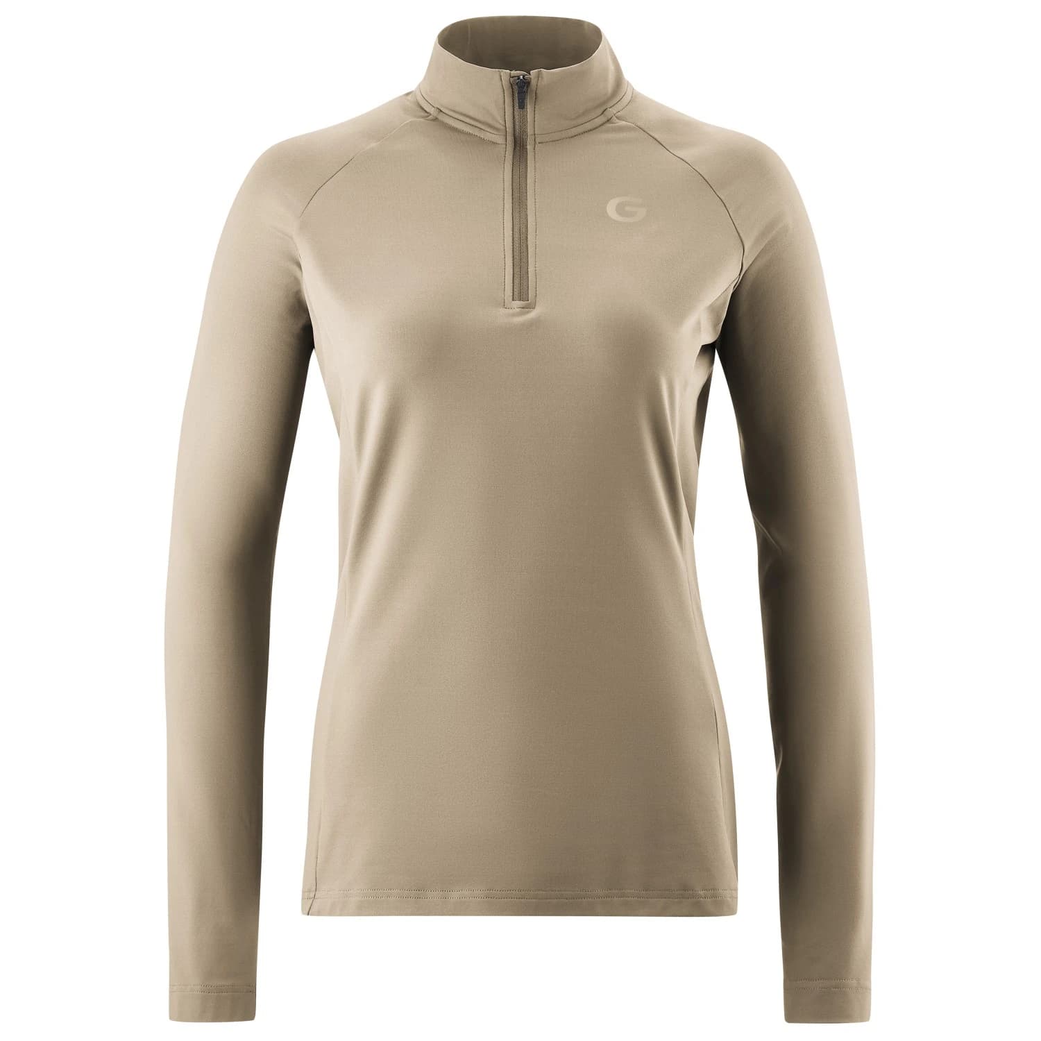 Фланелка с дълъг ръкав за колоездене Gonso Women's Essential Jersey L/S Cycling jersey - Jonesboro Cream