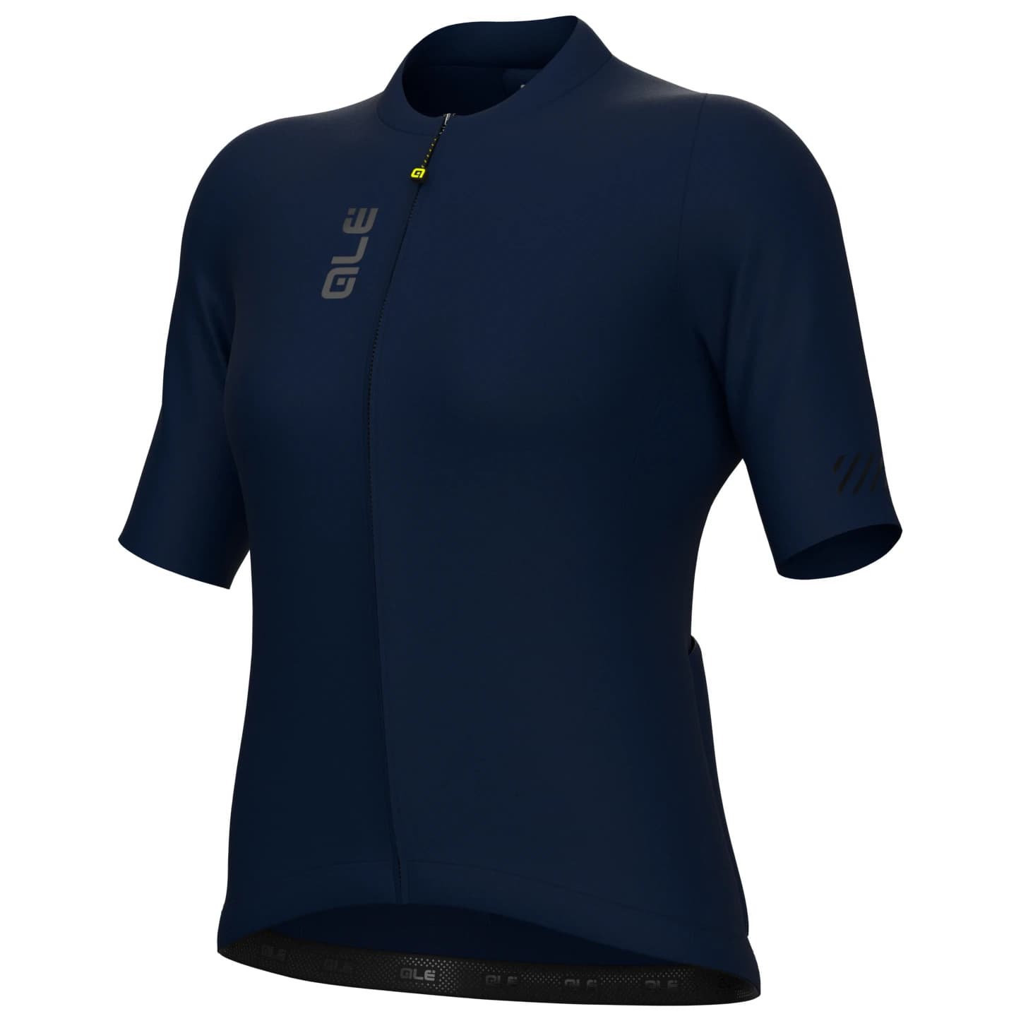 Дамска фланелка с къс ръкав за колоездене Alé Women's Pragma Color Block Off Road S/S Jersey Cycling jersey - Navy Blue