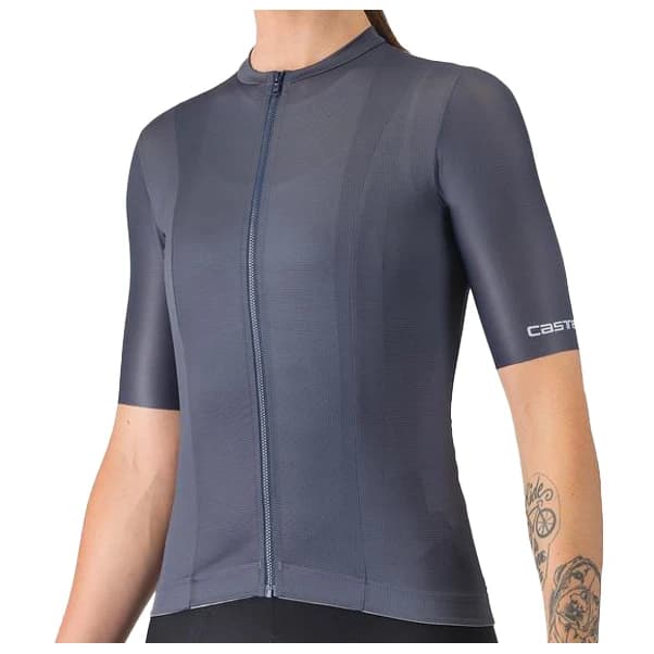 Фланелка с къс ръкав за колоездене Castelli Women's Unlimited Jersey Cycling jersey - Twilight Blue