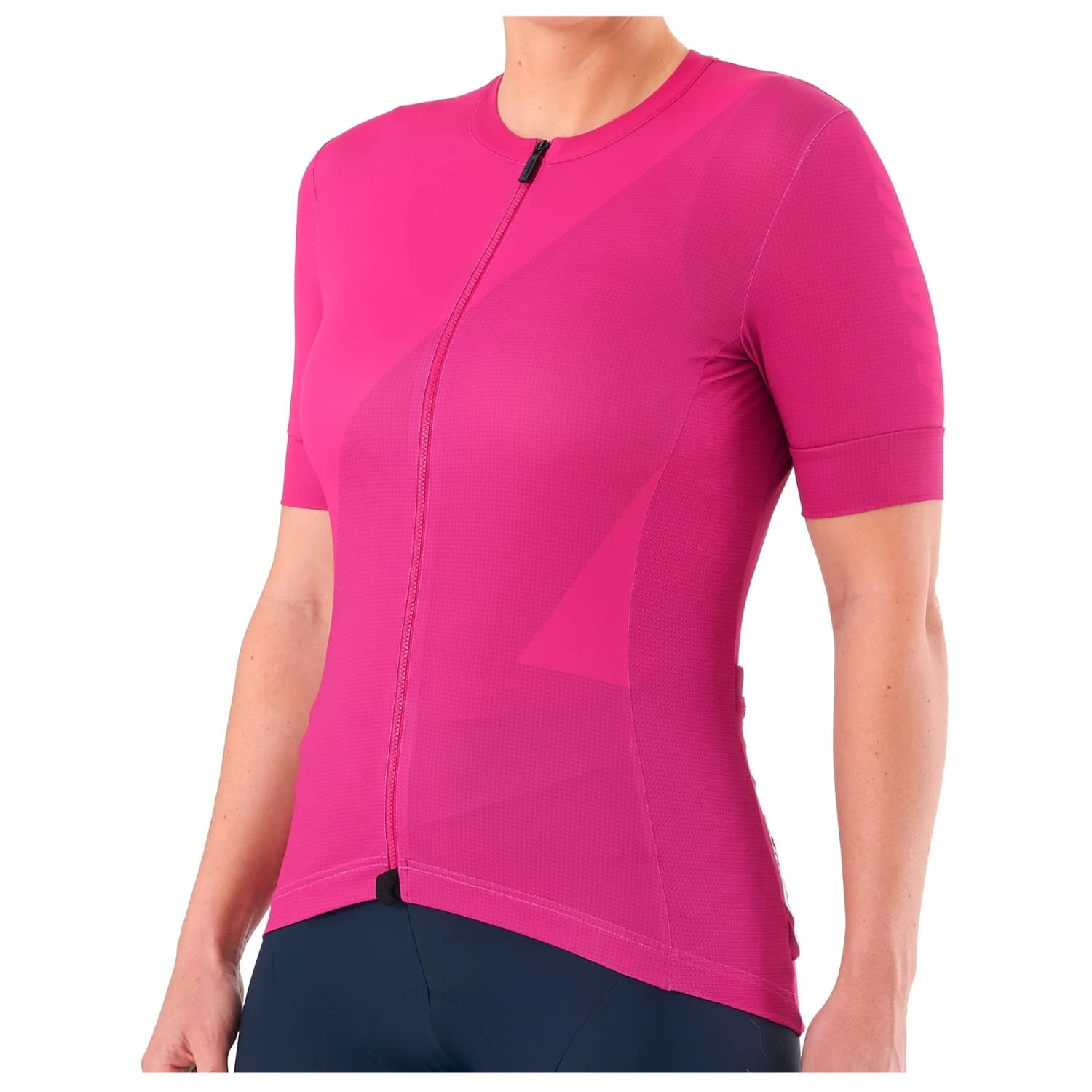 Дамска фланелка с къс ръкав за колоездене Mavic Women's Aksium Graphic Jersey Cycling jersey - Fuchsia
